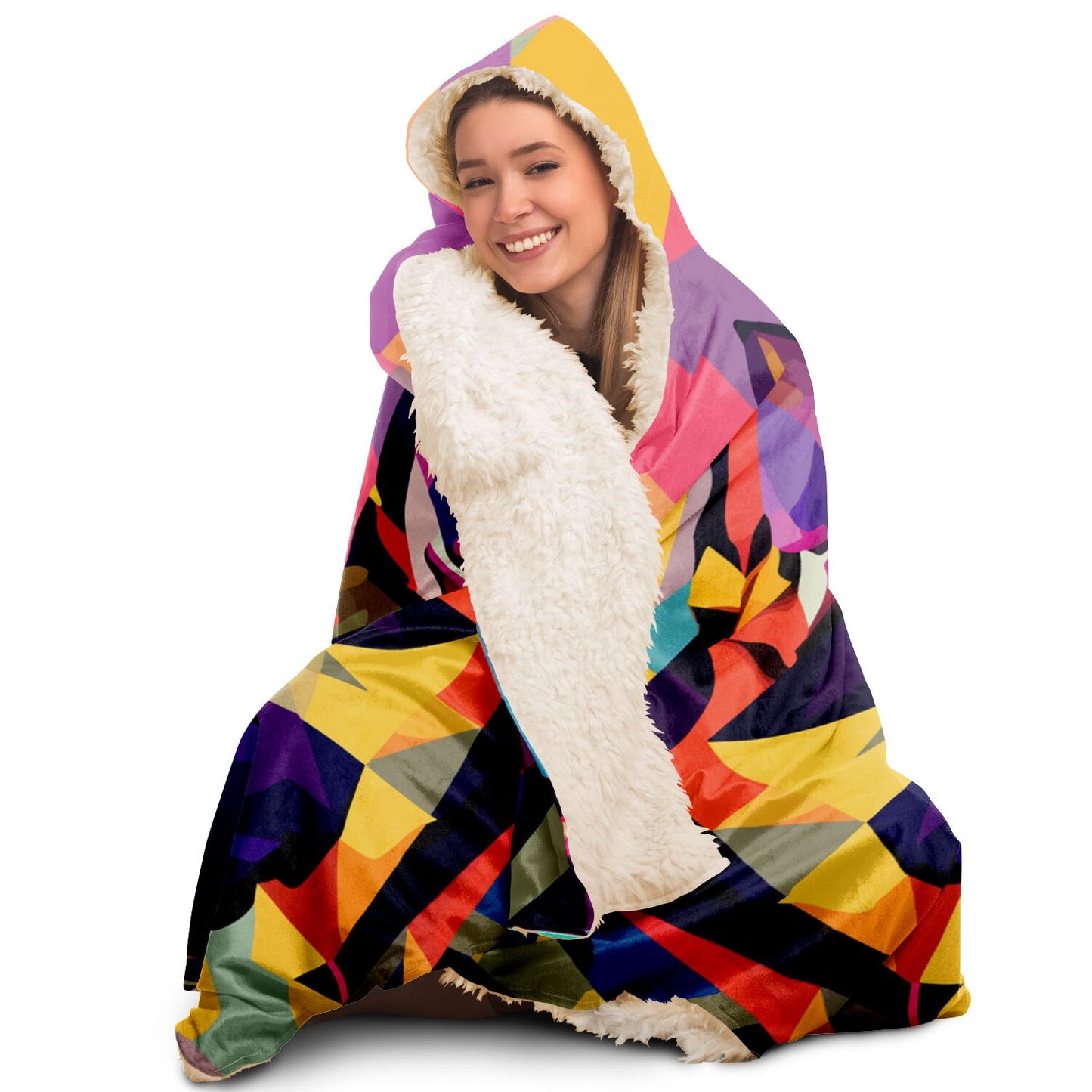 Hooded Blanket - AOP Kukloso German Sheperd Adult No 1 - Free Shipping