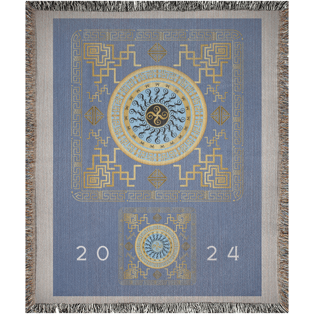 Woven Blankets Kukloso Circularium No 2594 - Free Shipping