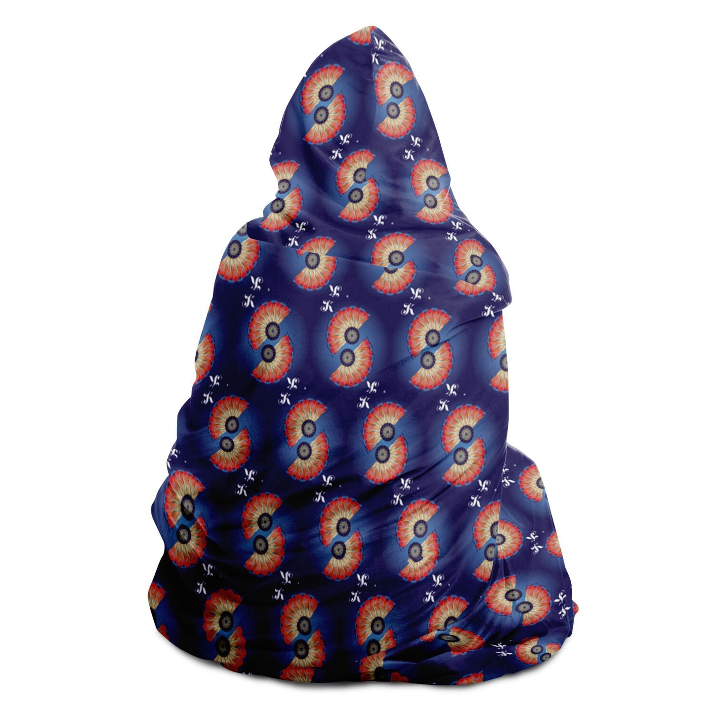 Hooded Blanket - AOP Kukloso Mandala King - Free Shipping