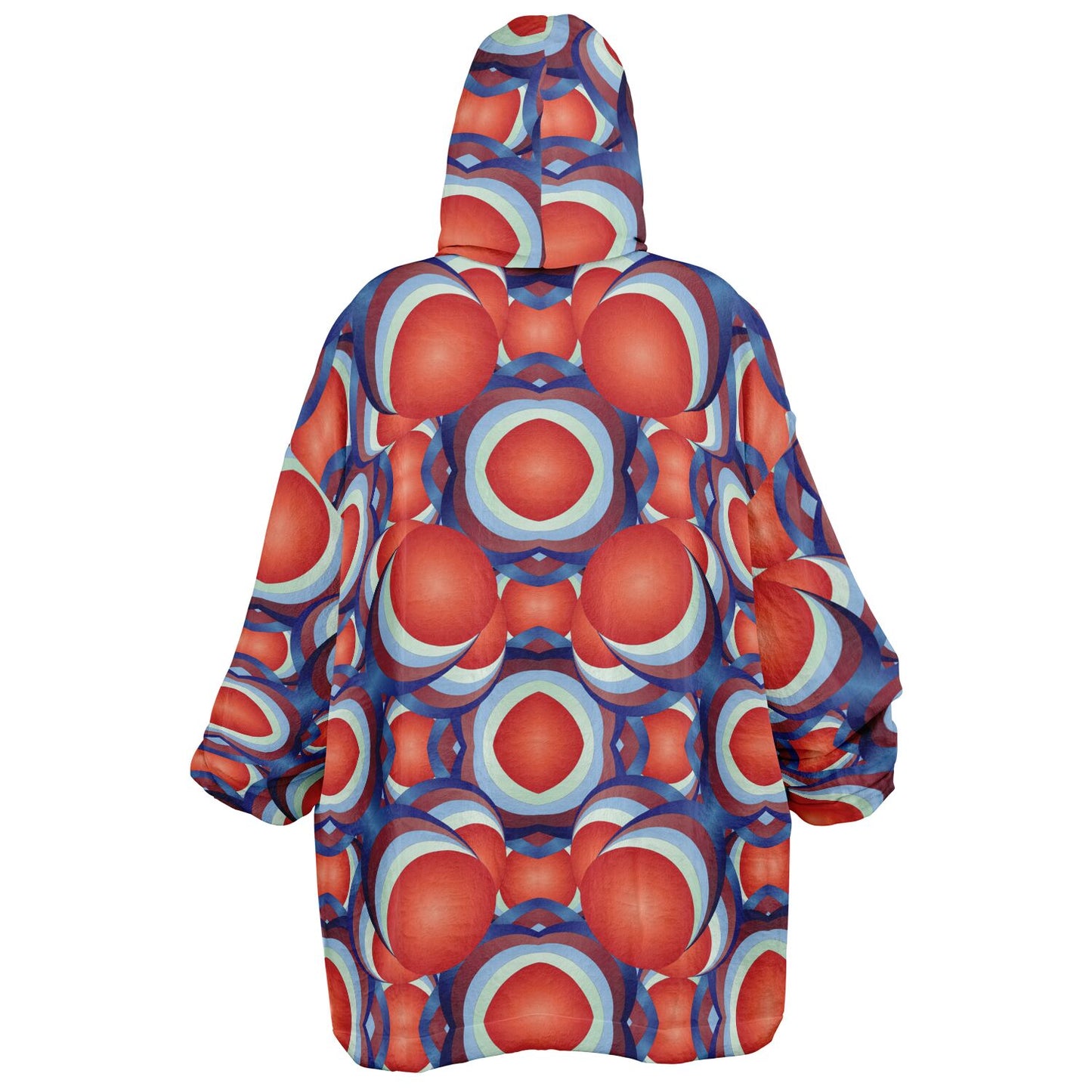 Snug Hoodie Economy - AOP Kukloso Ice Cream Swirls No 53 - Free Shipping