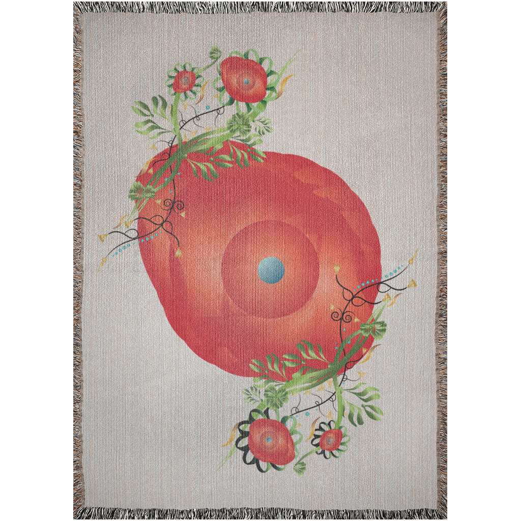 Woven Blankets Kukloso Circulosity No 3407 - Free Shipping