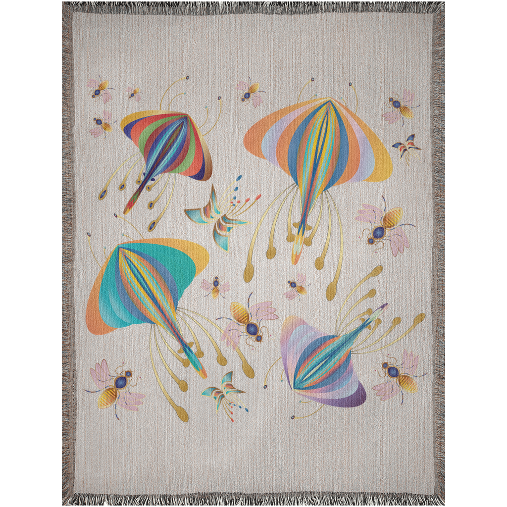 Woven Blankets Kukloso Mandala Kuklos No 4375 - Free Shipping