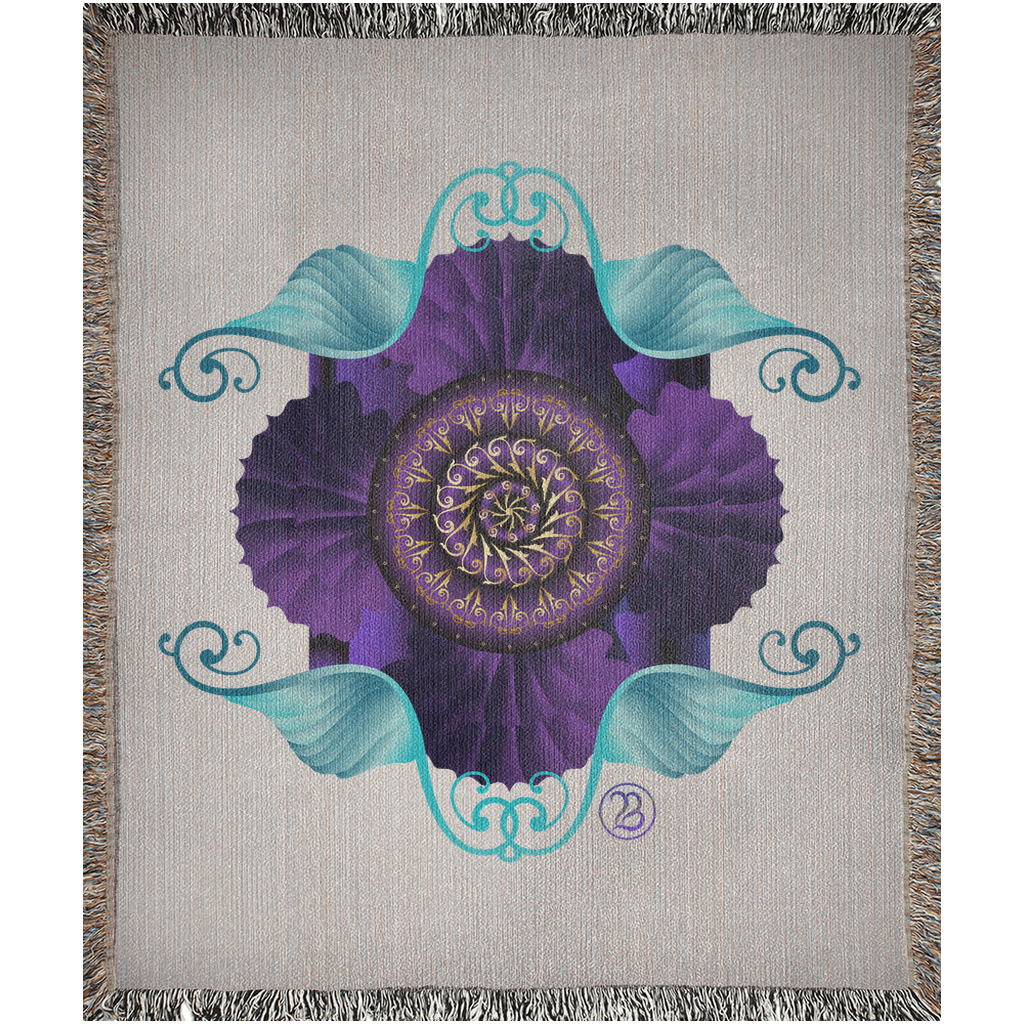 Woven Blankets Kukloso Mandala Kuklos No 4364- Free Shipping