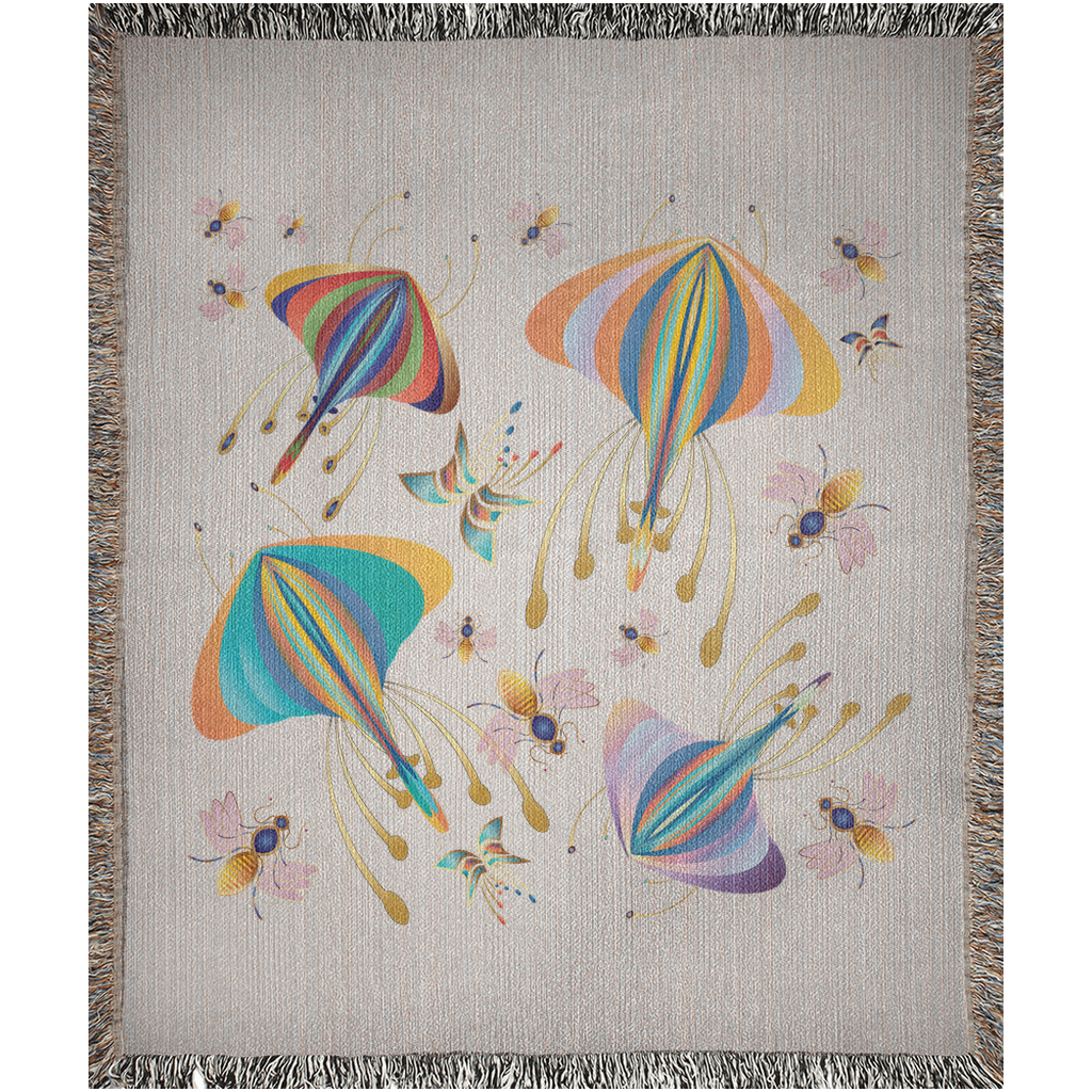 Woven Blankets Kukloso Mandala Kuklos No 4375 - Free Shipping