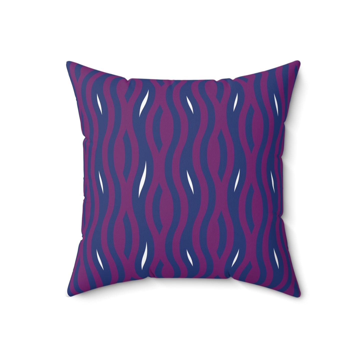 Spun Polyester Square Pillow Kukloso Cubist Faces No 11 - Free Shipping