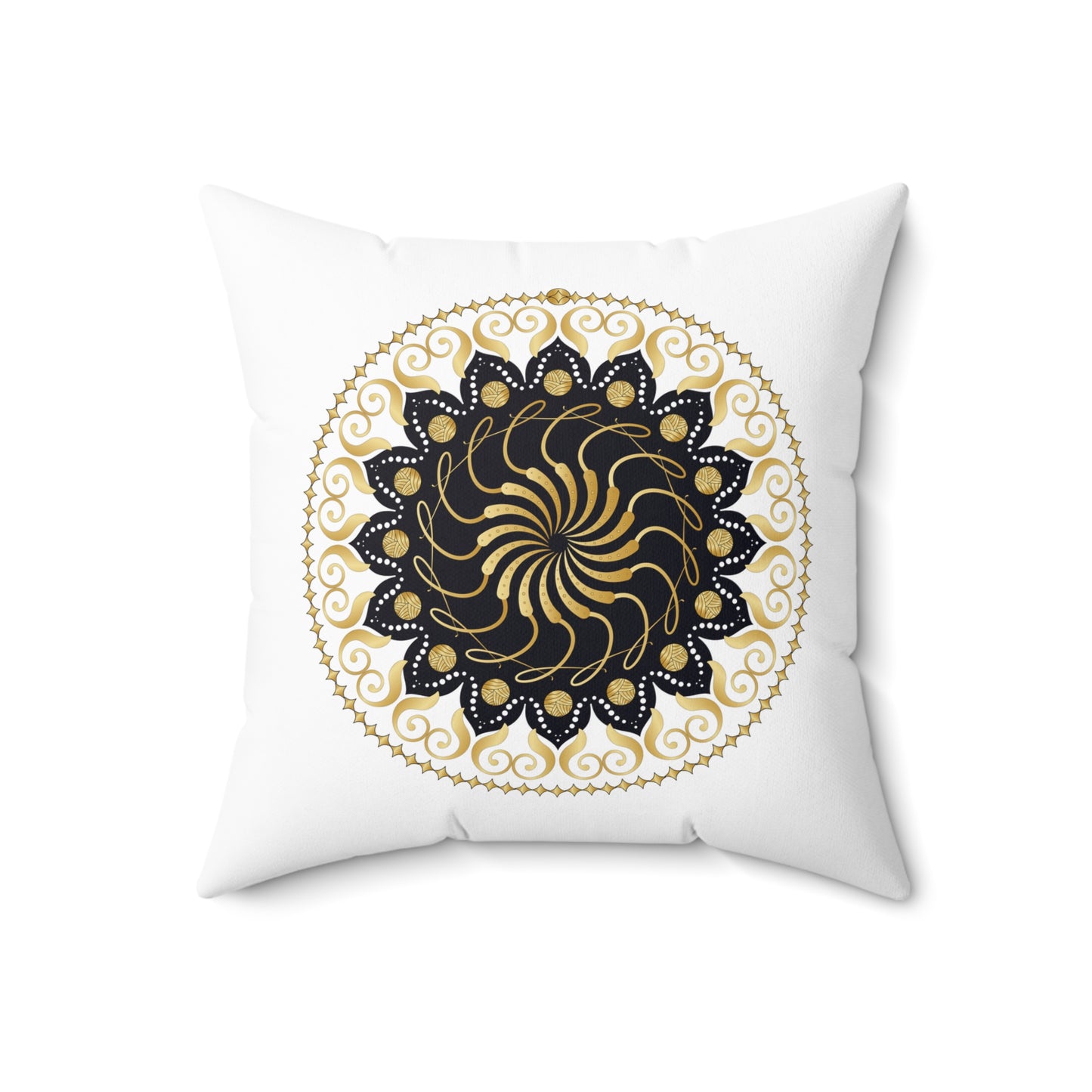 Spun Polyester Square Pillow Kukloso Untitled Graphics No 1027 & No 1028 - Free Shipping
