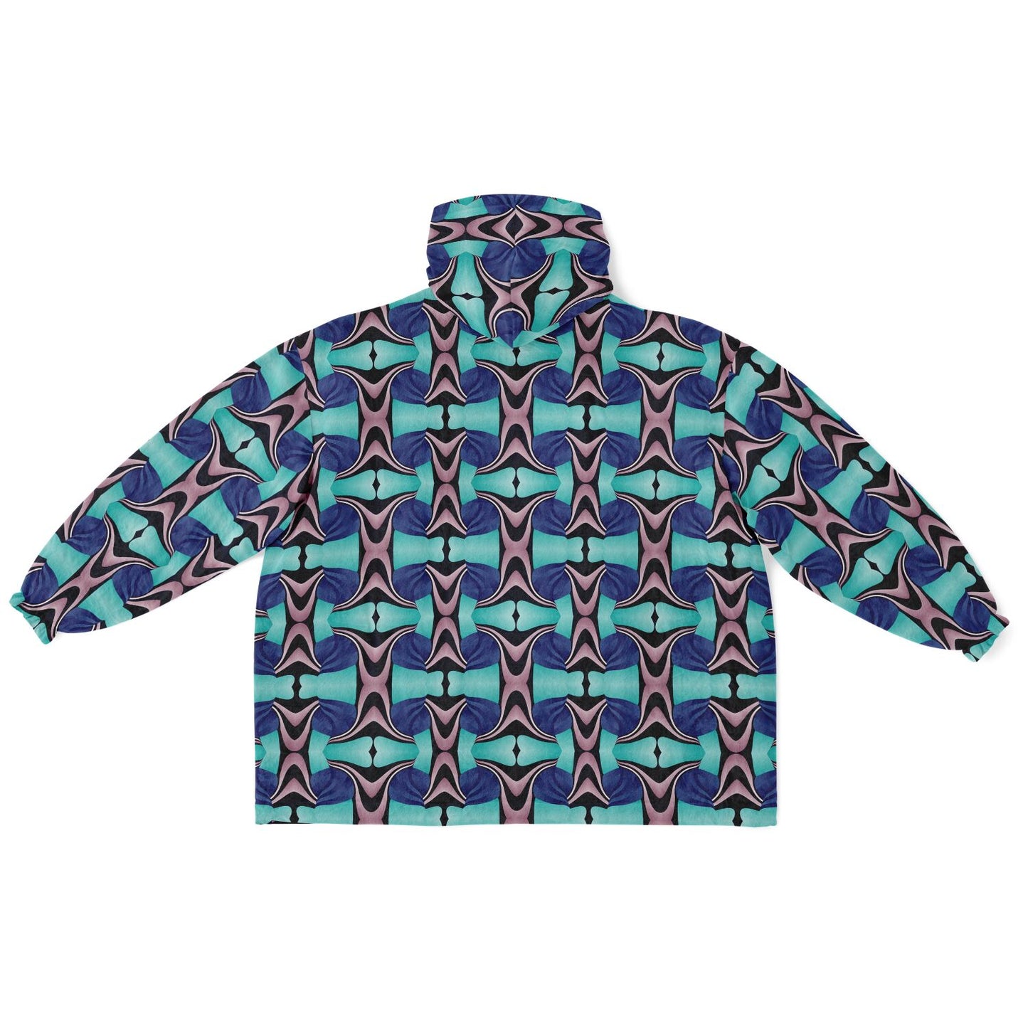 Snug Hoodie Economy - AOP Kukloso Ice Cream Swirls No 24 - Free Shipping