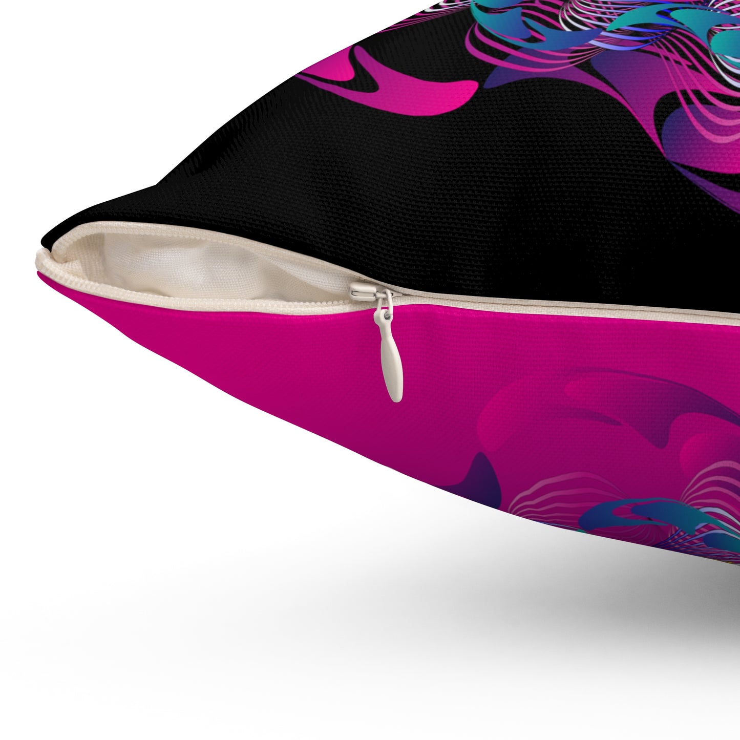 Spun Polyester Square Pillow Kukloso Untitled Graphics No 1696 & No 1697 - Free Shipping