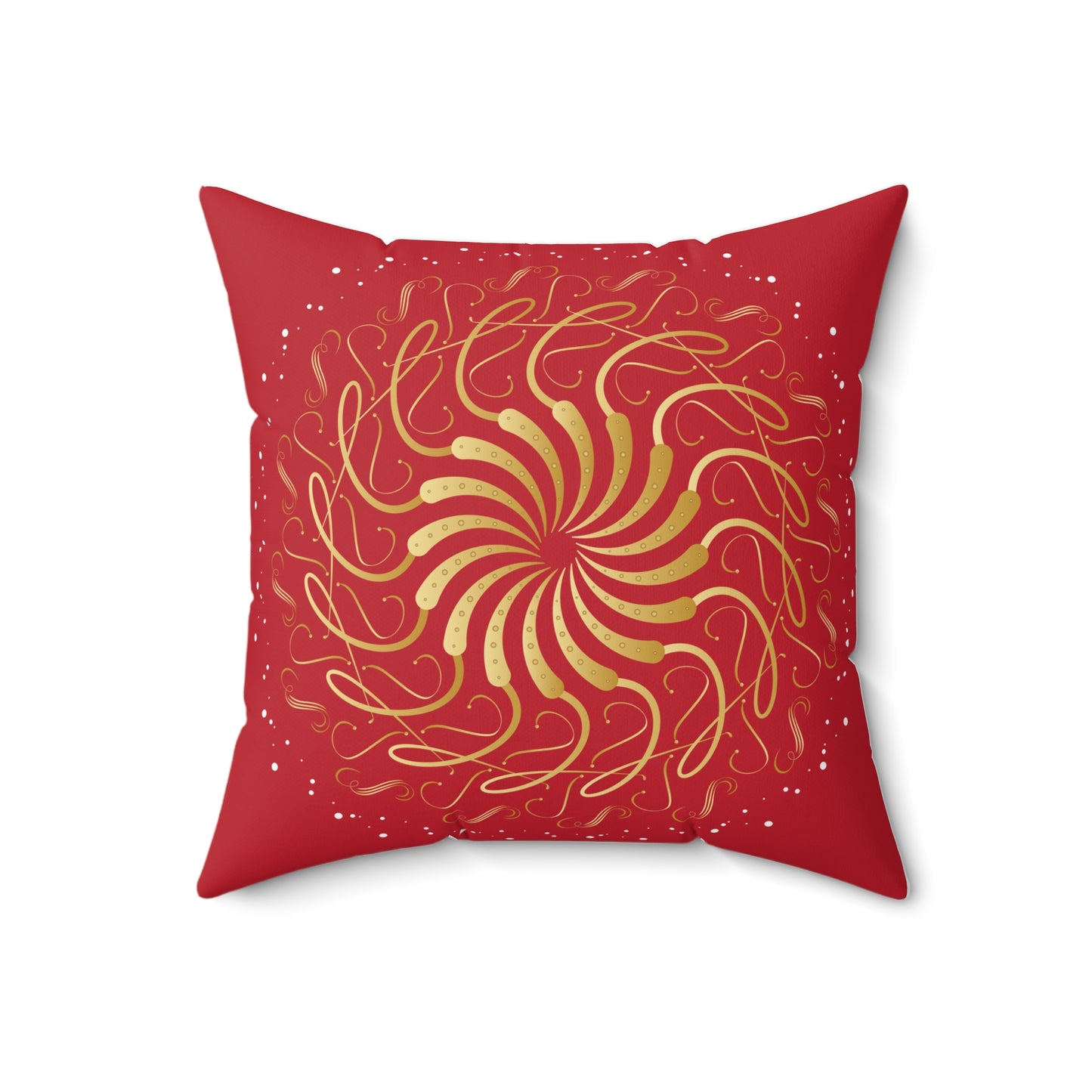 Spun Polyester Square Pillow Kukloso Untitled Graphics No 1012 & No 1013 - Free Shipping