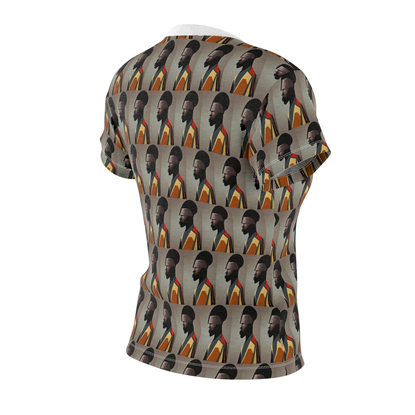 Women's Cut & Sew Tee (AOP) Kukloso Cubist Faces No 1 - Free Shipping