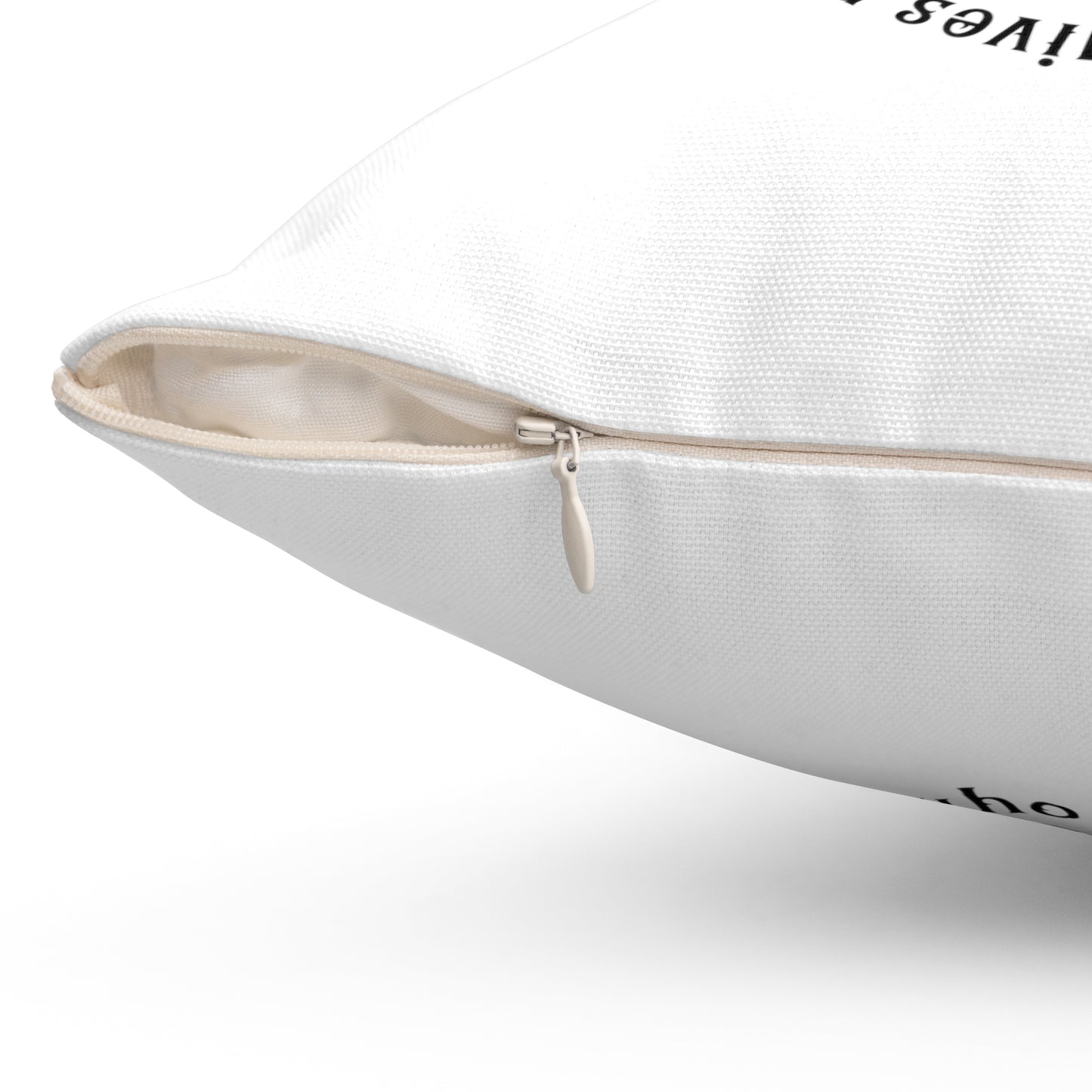 Spun Polyester Square Pillow Kukloso Philippians 4:13 - Free Shipping