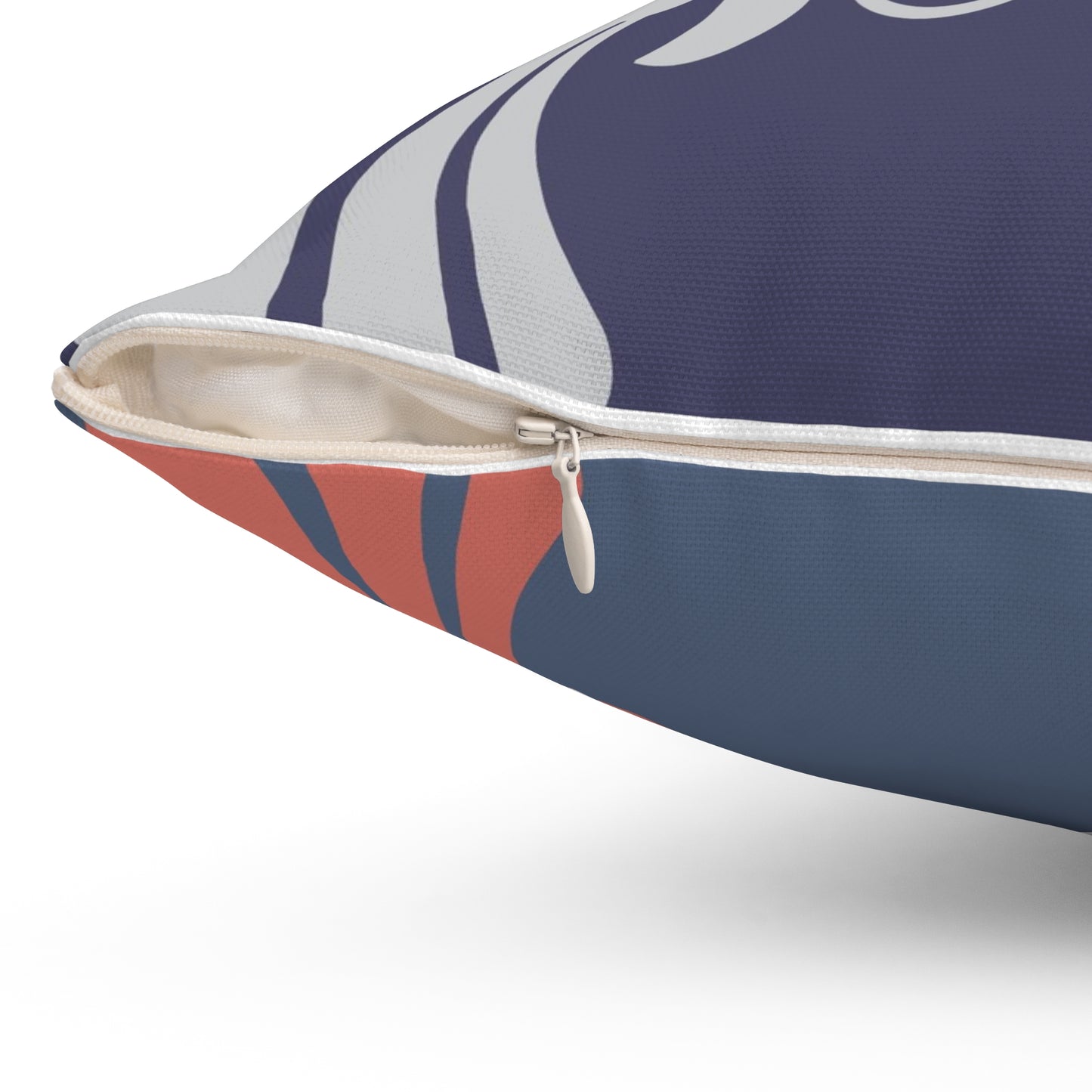 Spun Polyester Square Pillow Kukloso Fleurons No 38 - Free Shipping