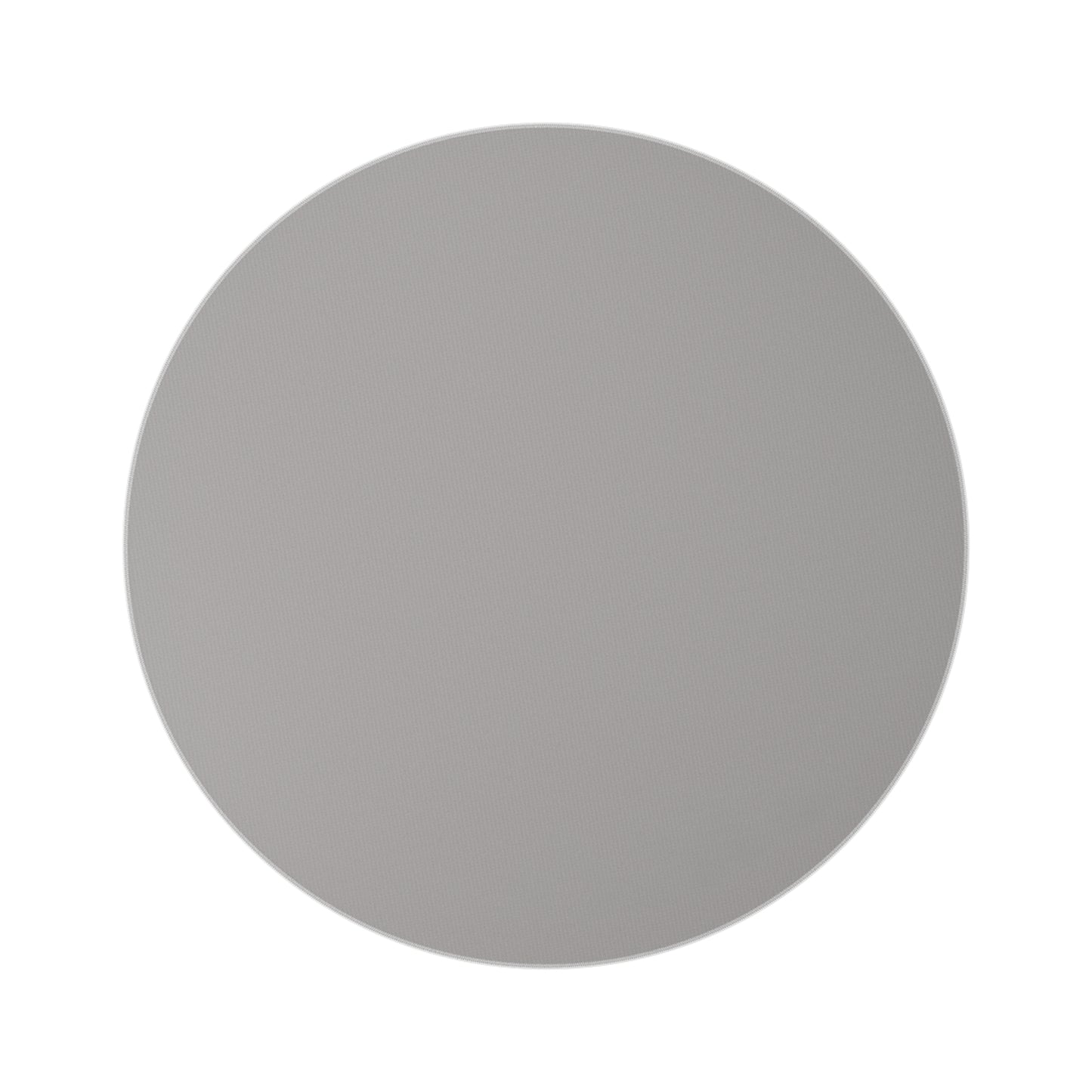 Round Rug Kukloso Mandala No 133 No 10 Aqua on Pale Gray Free Shipping