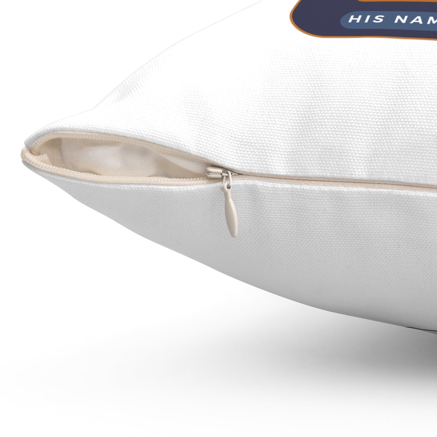 Spun Polyester Square Pillow Kukloso Lux Mundi w/ Golden Monstrance / Lux Mundi - PX Christogram ' The Light of The World' - Free Shipping