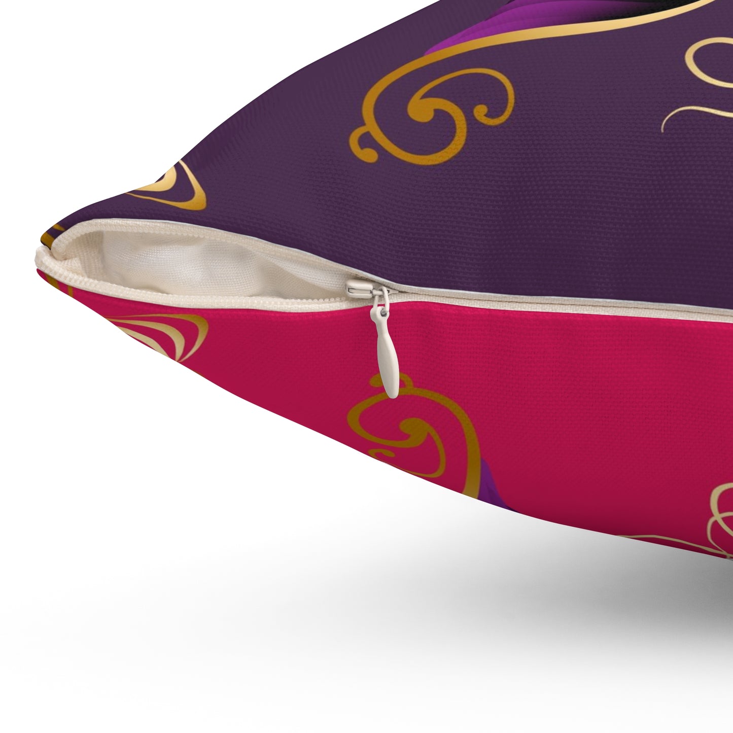 Spun Polyester Square Pillow Kukloso Ancient Geometrica No 8 - Free Shipping