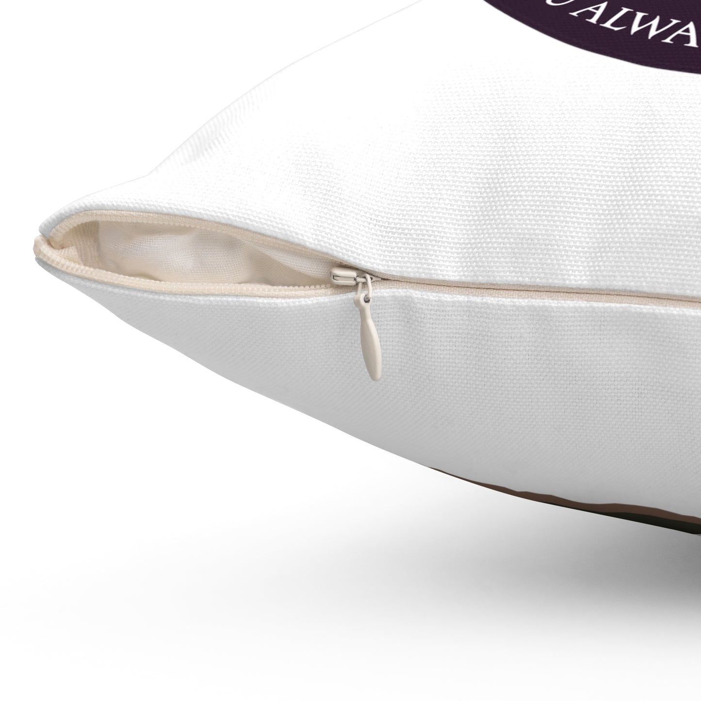 Spun Polyester Square Pillow Kukloso Matthew 28:20 / ISH Monograma Christi - Free Shipping