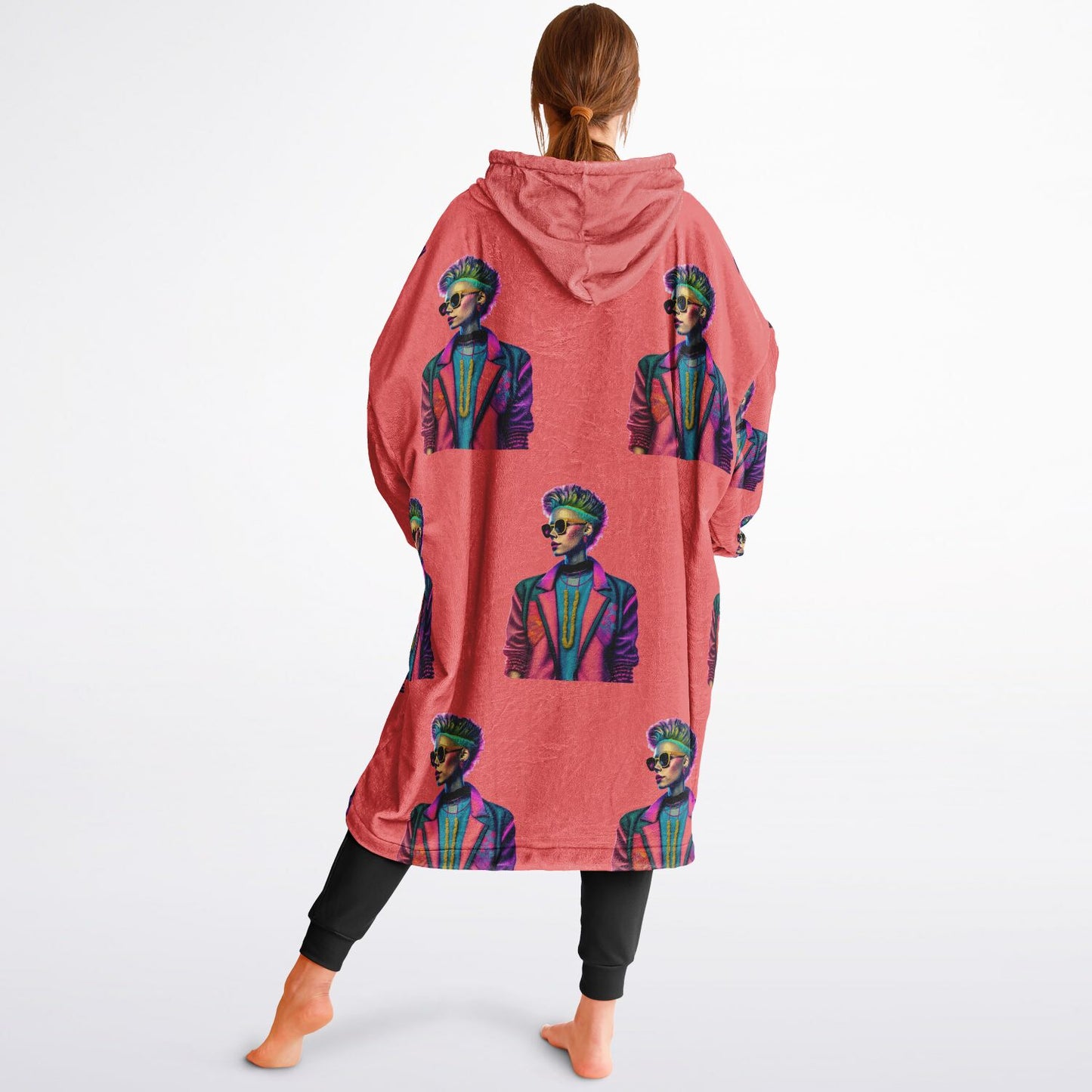 Snug Hoodie Economy - AOP Kukloso Punk Chic No 1 E - Free Shipping