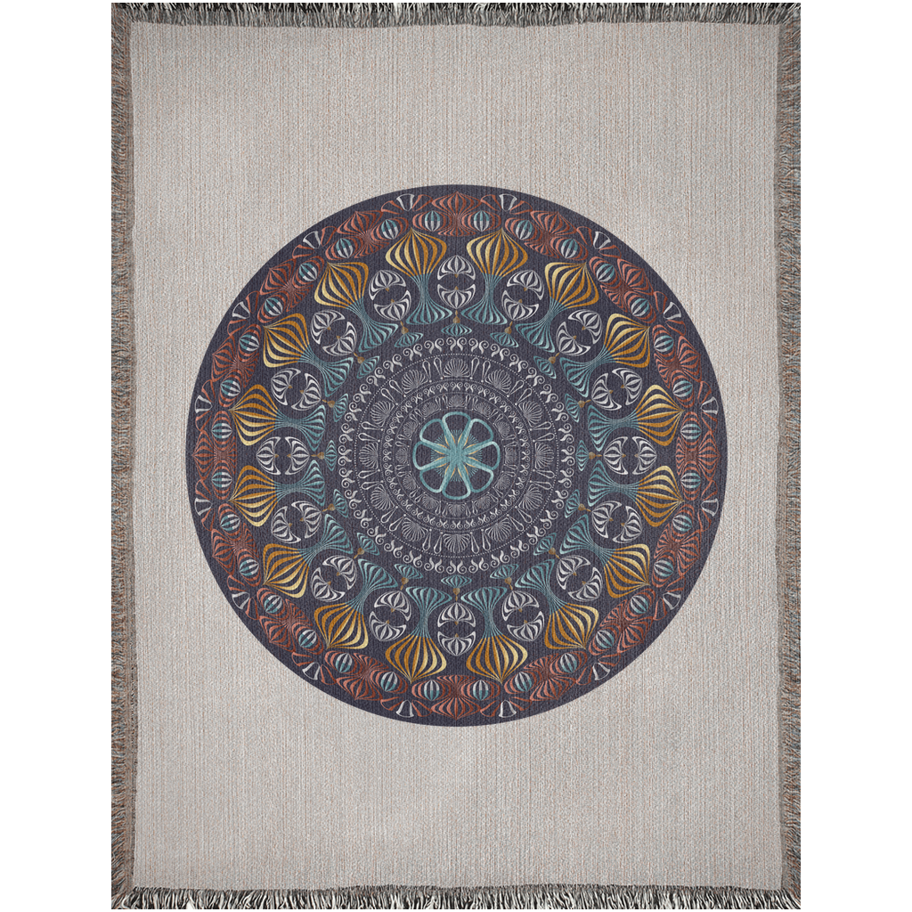 Woven Blankets Kukloso Mandala Kuklos No 4420 - Free Shipping
