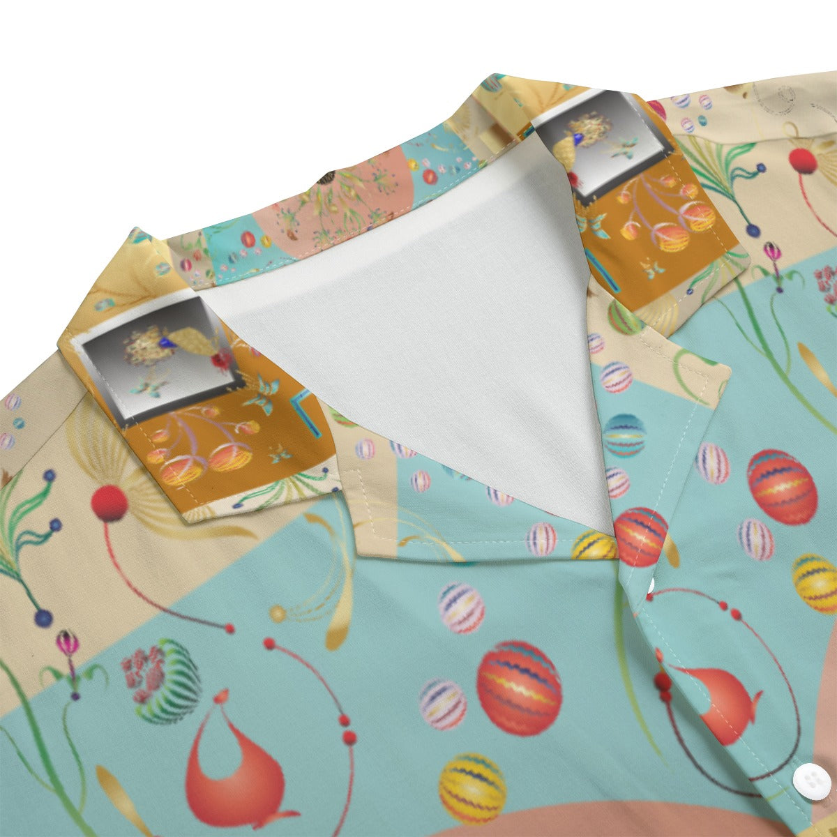 AOP Men's Hawaiian Rayon Shirt Kukloso 4390-4406 Collage