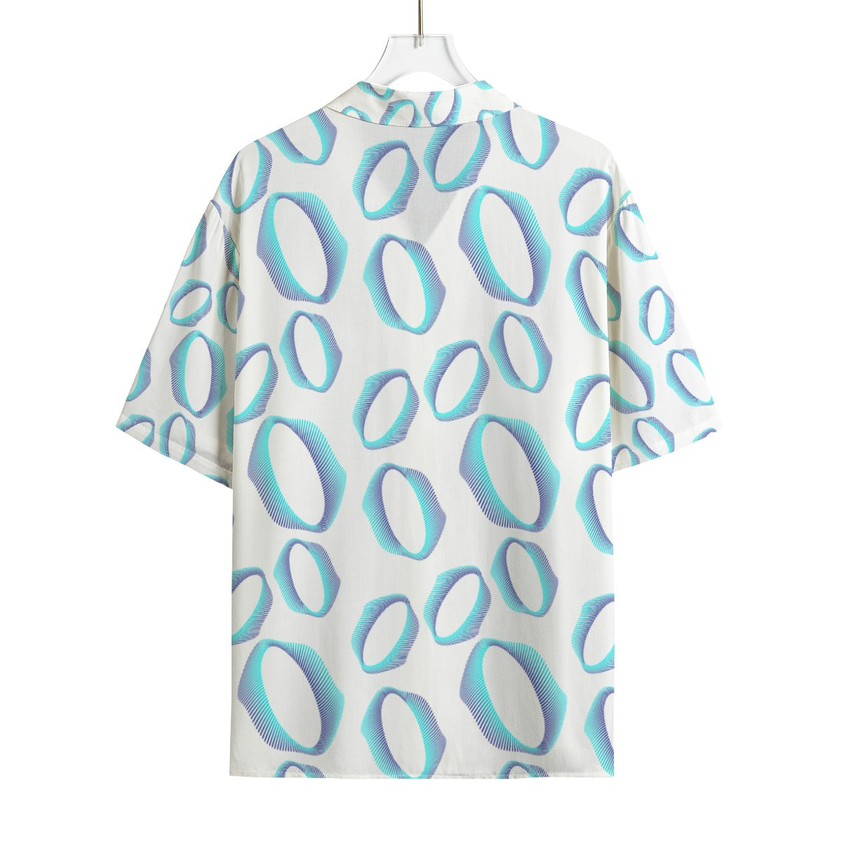 AOP Men's Hawaiian Rayon Shirt Kukloso Geo No 181