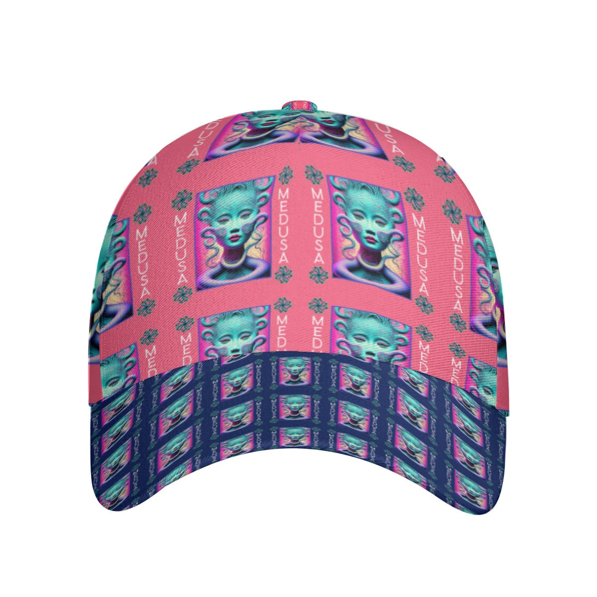 All-Over Print Unisex Peaked Cap With Box Kukloso Geo Abstract No 153