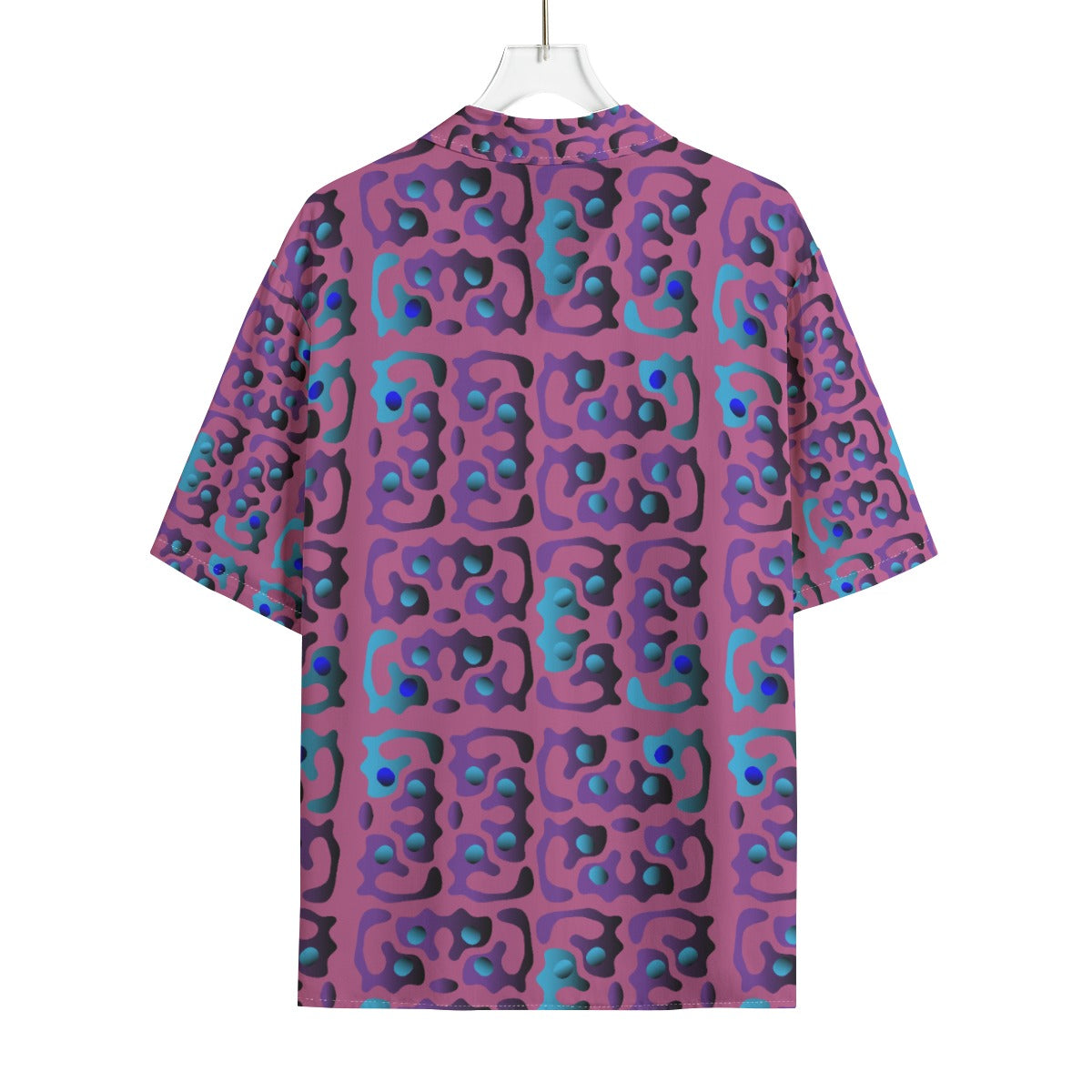 AOP Men's Hawaiian Rayon Shirt Kukloso Geo No 147