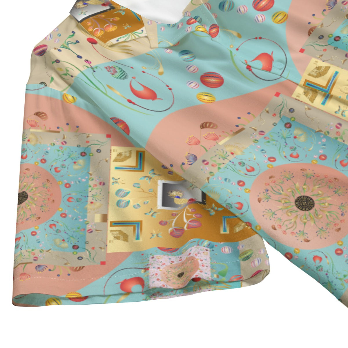 AOP Men's Hawaiian Rayon Shirt Kukloso 4390-4406 Collage