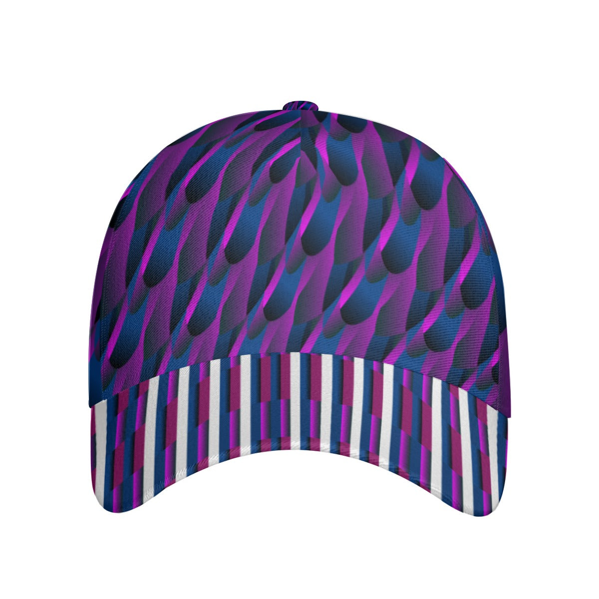 All-Over Unisex Print Peaked Cap With Box Kukloso Abstract Geo No 804