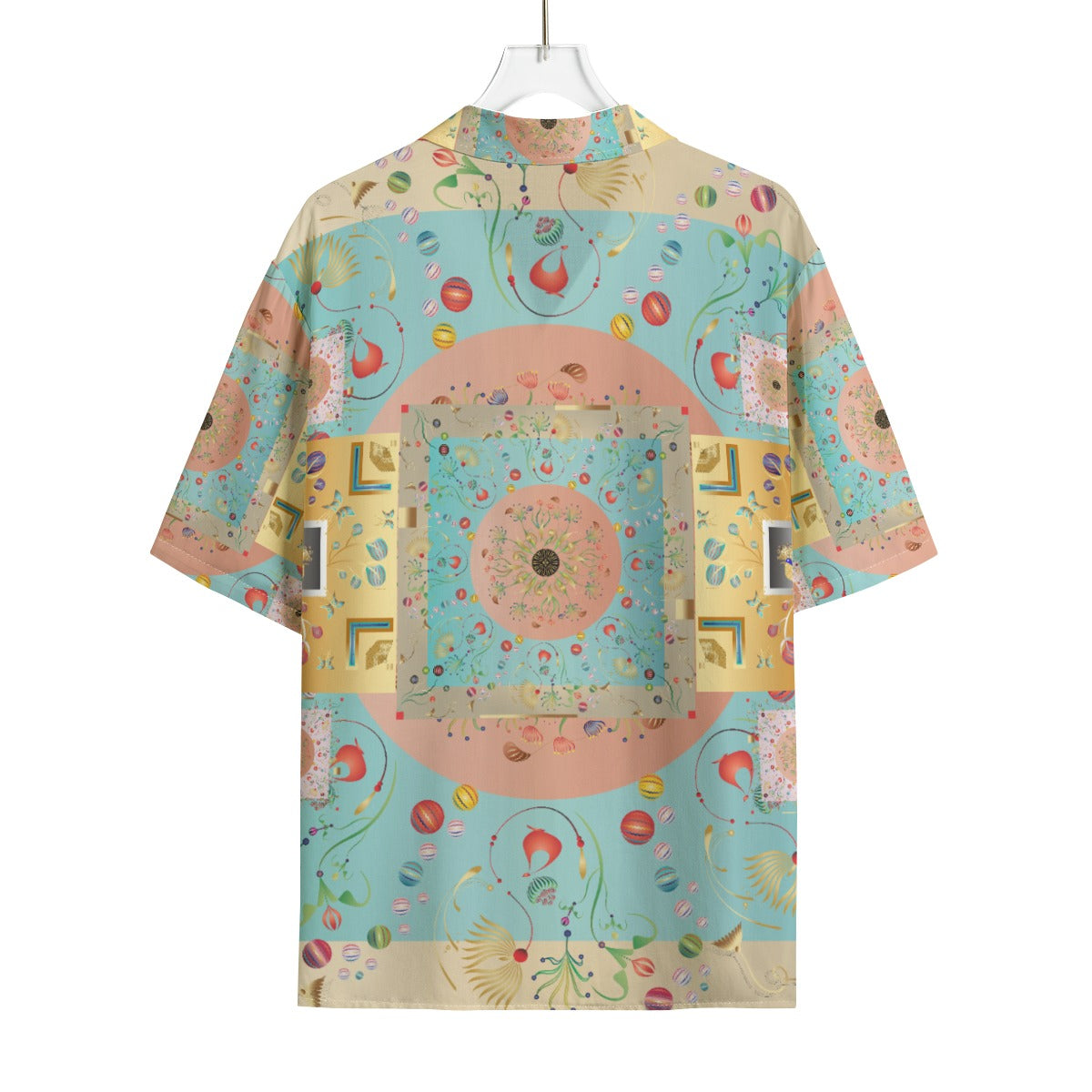 AOP Men's Hawaiian Rayon Shirt Kukloso 4390-4406 Collage