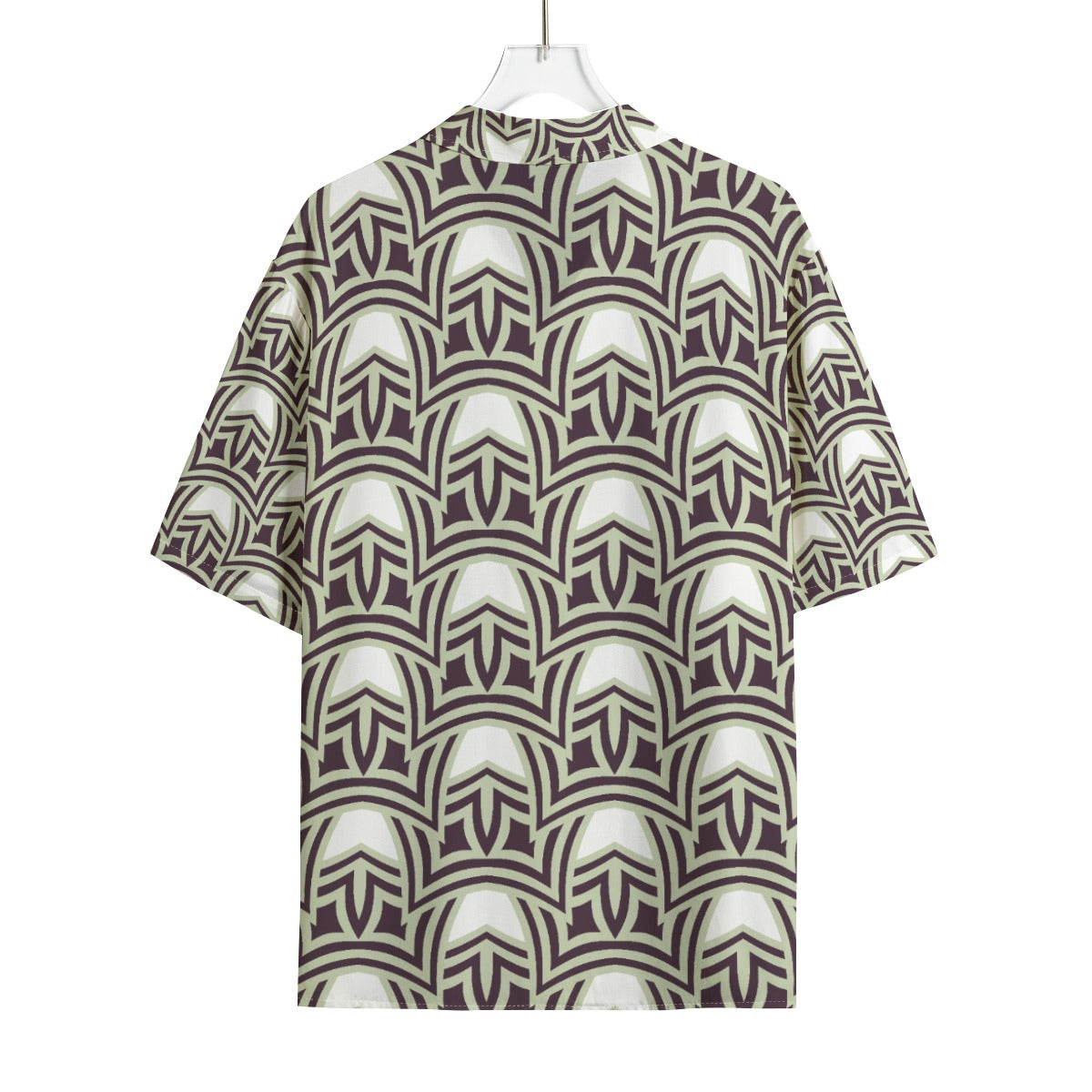 AOP Men's Hawaiian Rayon Shirt Kukloso Geo No 255
