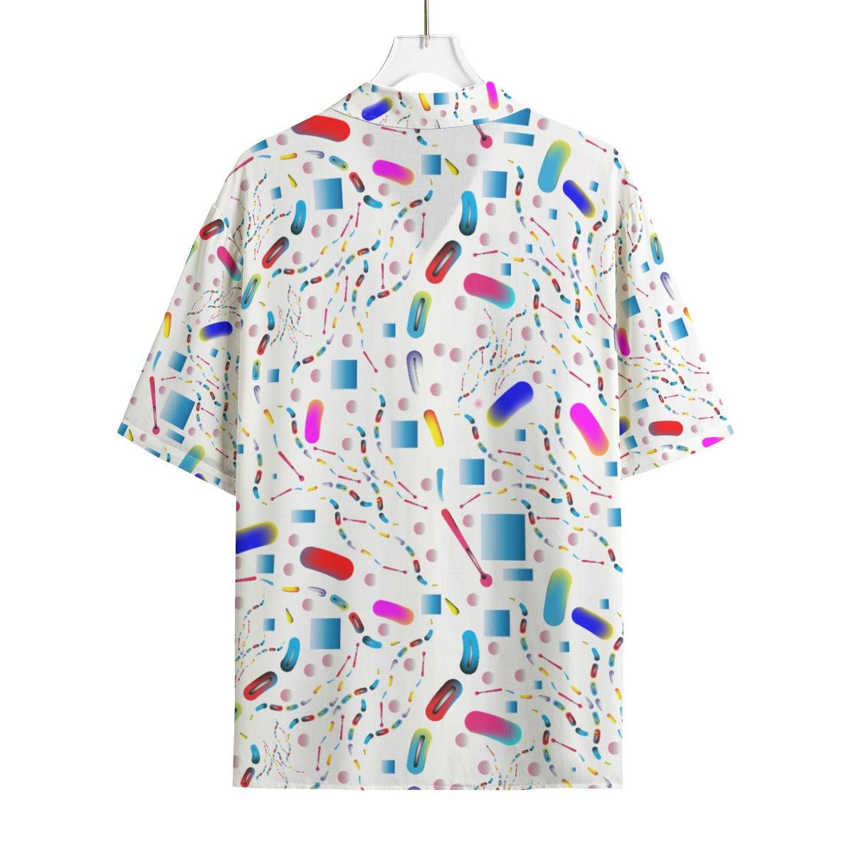 AOP Men's Hawaiian Rayon Shirt Kukloso Geo No 411