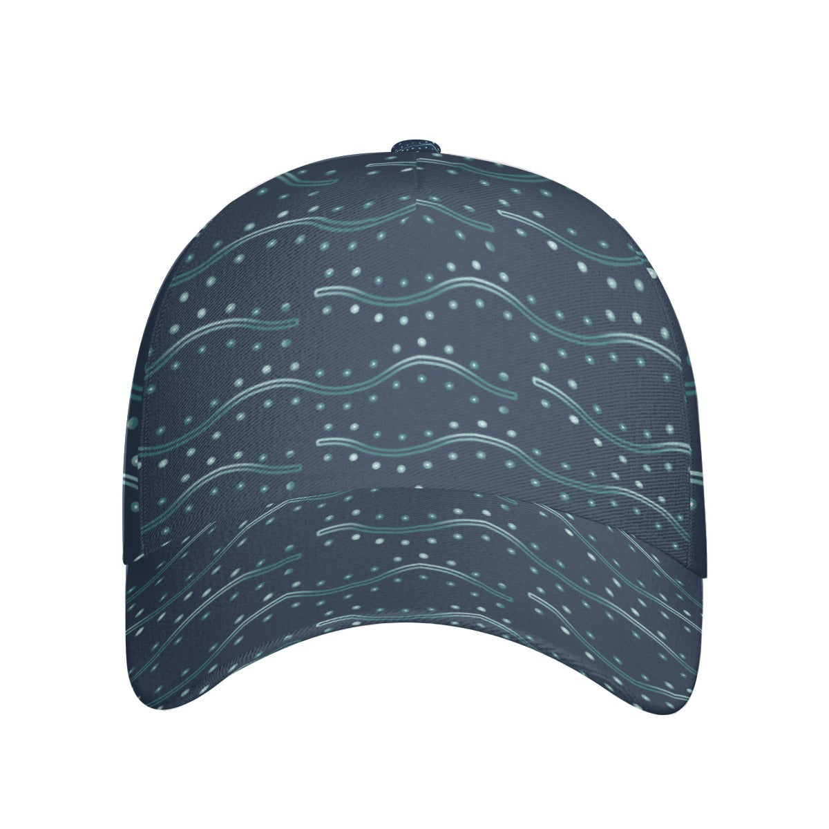 All-Over Unisex Print Peaked Cap With Box Kukloso Abstract Geo No 40