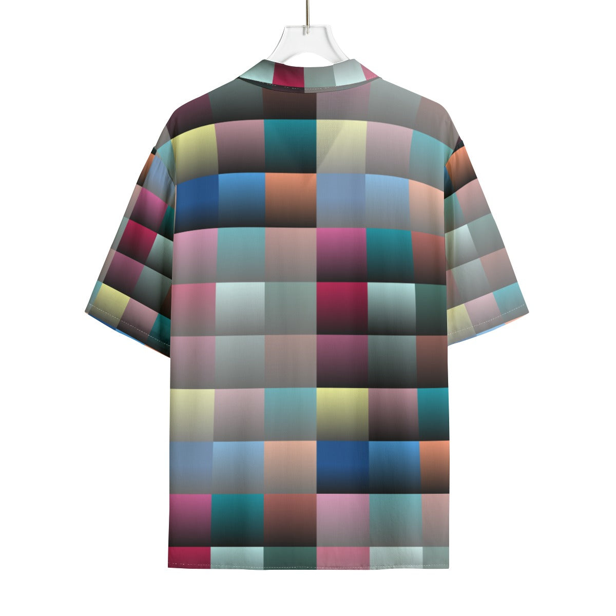 AOP Men's Hawaiian Rayon Shirt Kukloso Geo No 761