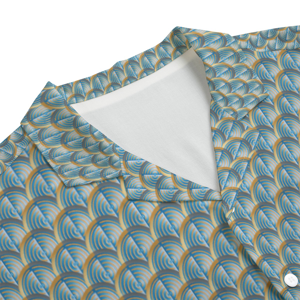 AOP Men's Hawaiian Rayon Shirt Kukloso Geo No 19