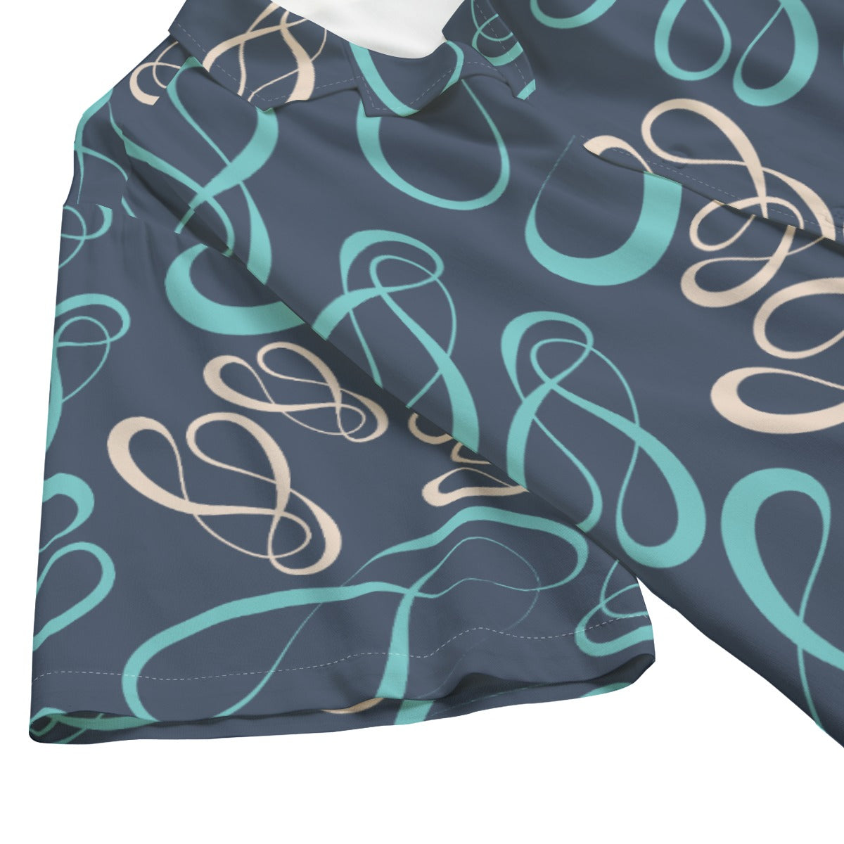 AOP Men's Hawaiian Rayon Shirt Kukloso Geo No 77