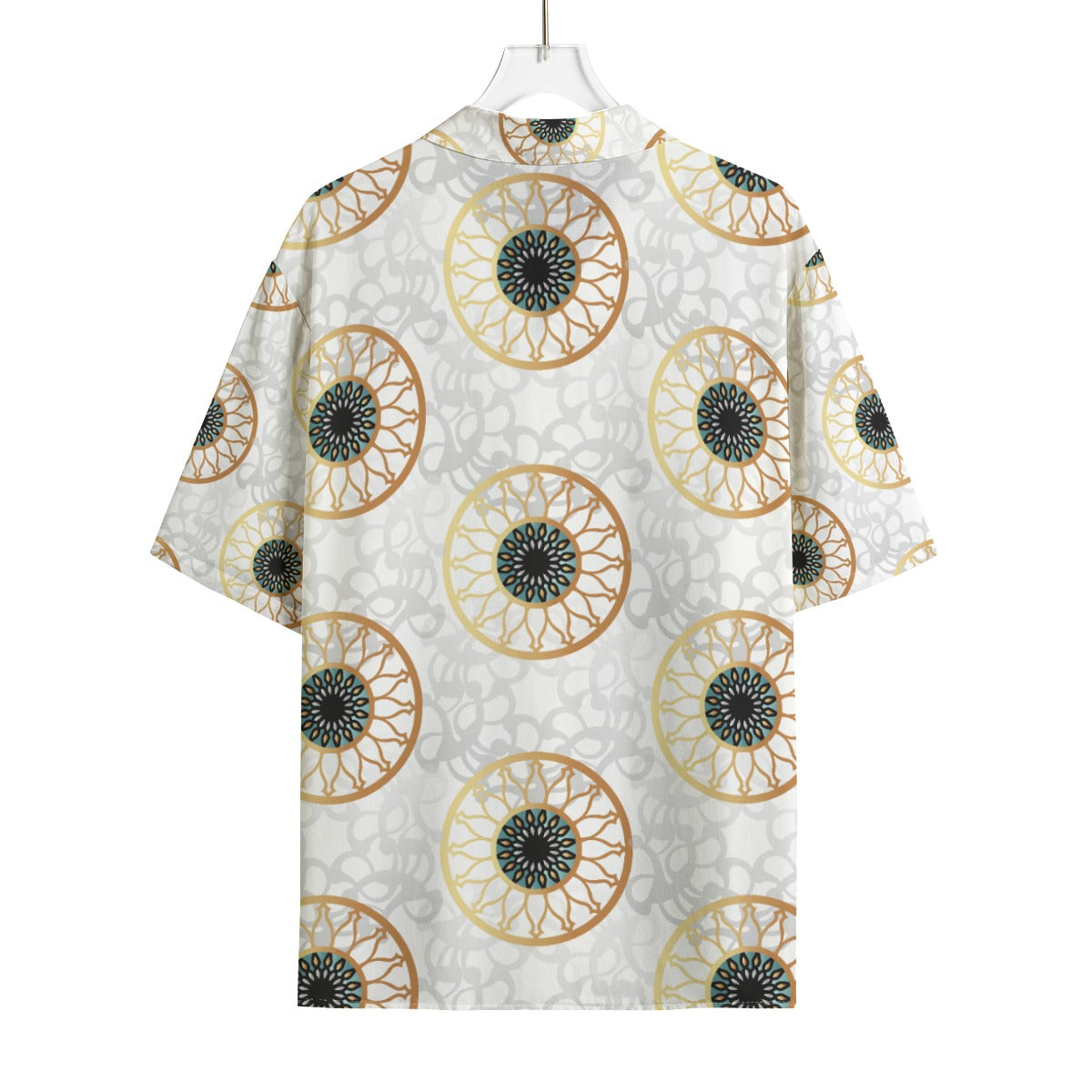 AOP Men's Hawaiian Rayon Shirt Kukloso Geo No 1639