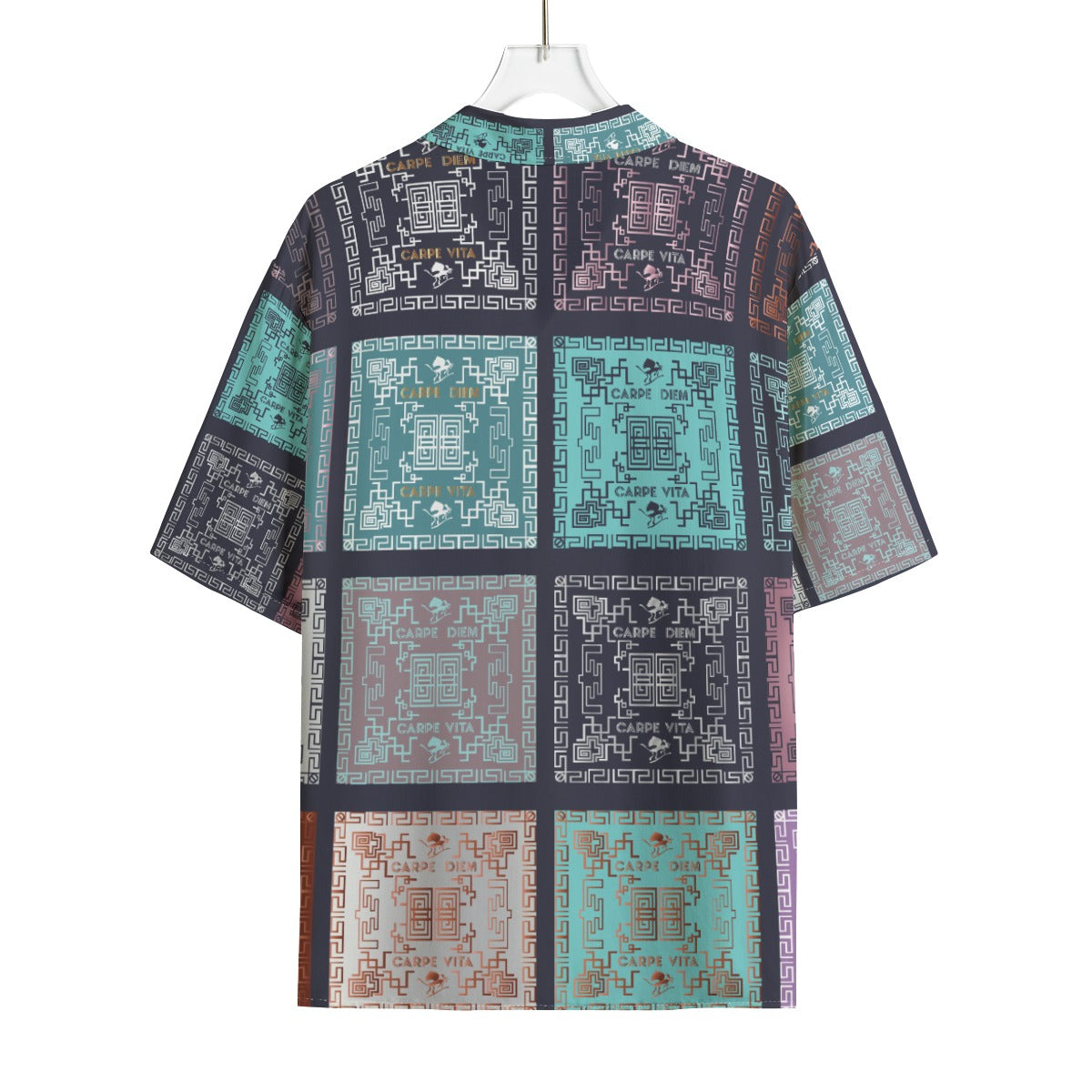 AOP Men's Hawaiian Rayon Shirt Kukloso Carpe Diem