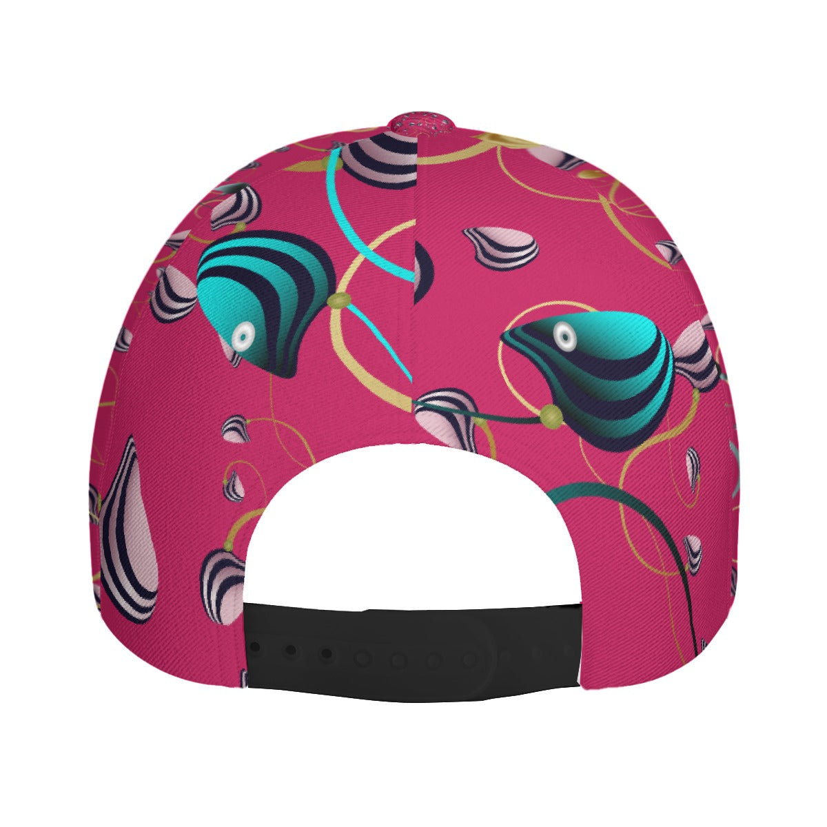 All-Over Unisex Print Peaked Cap With Box Kukloso Abstract Geo No 845