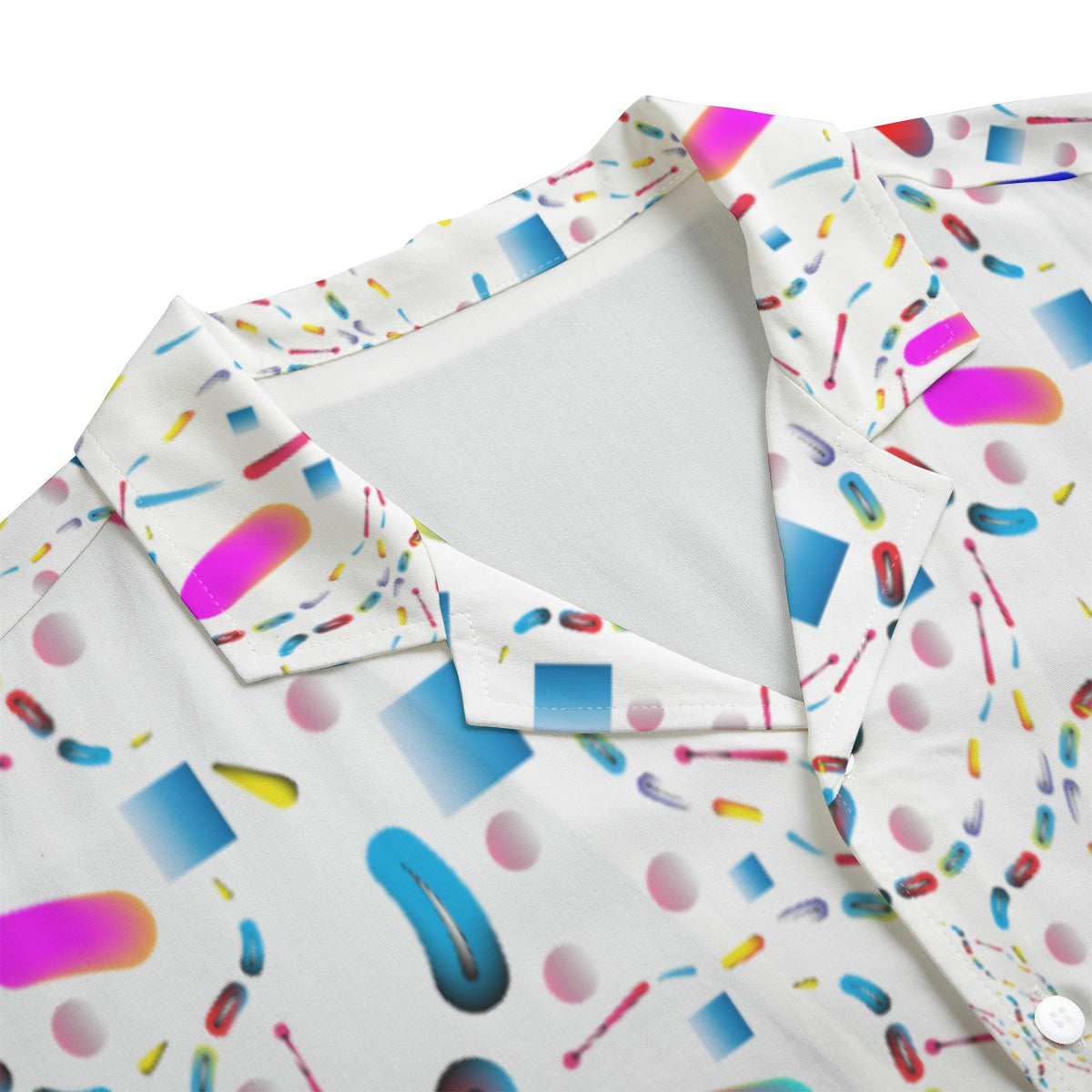 AOP Men's Hawaiian Rayon Shirt Kukloso Geo No 411