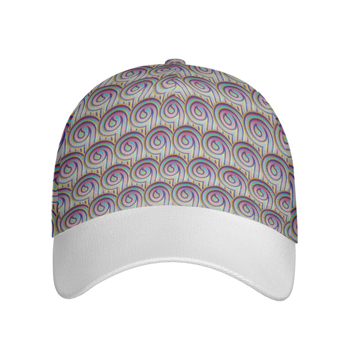 All-Over Unisex Print Peaked Cap With Box Kukloso Abstract Geo No 85