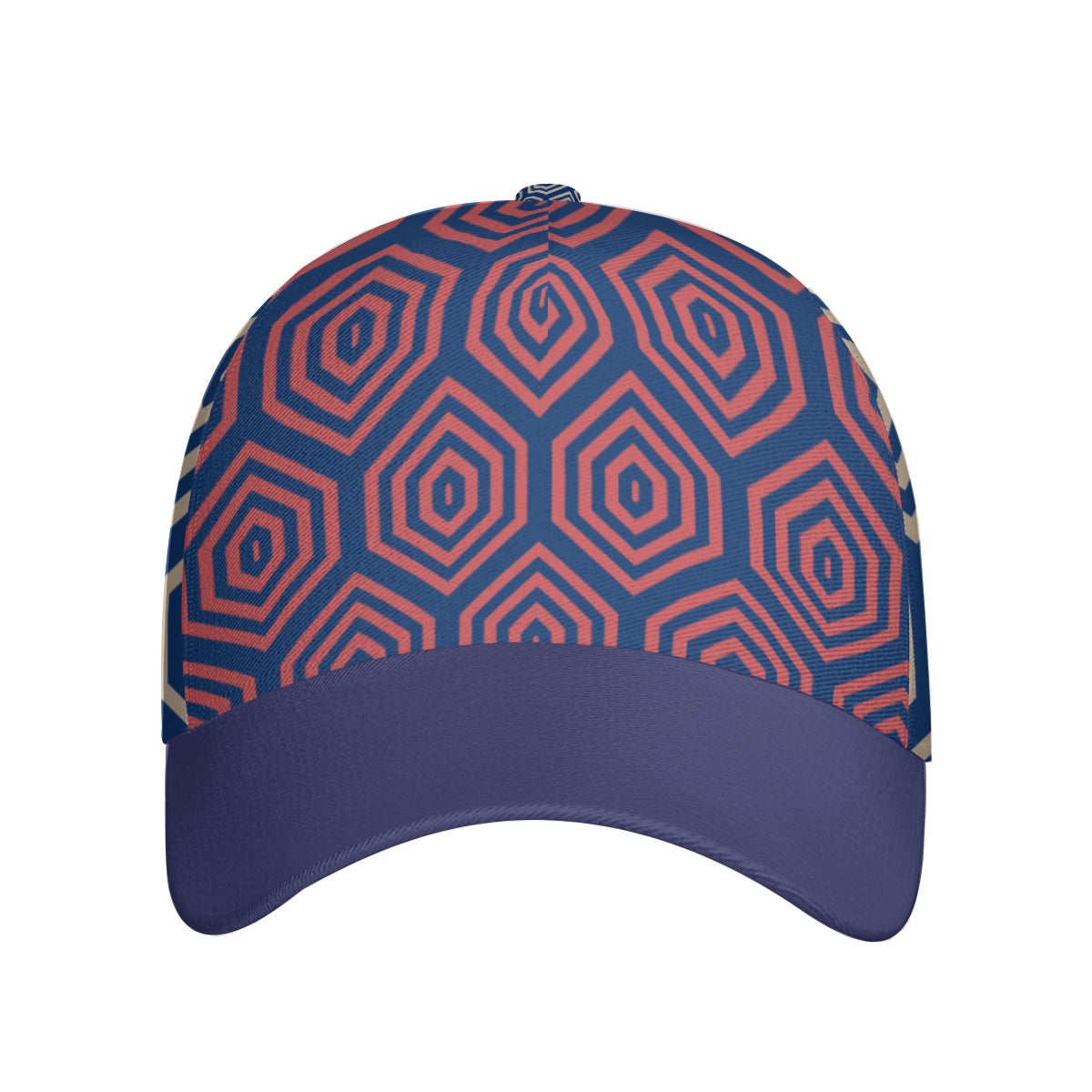 All-Over Unisex Print Peaked Cap With Box Kukloso Abstract Geo No 552