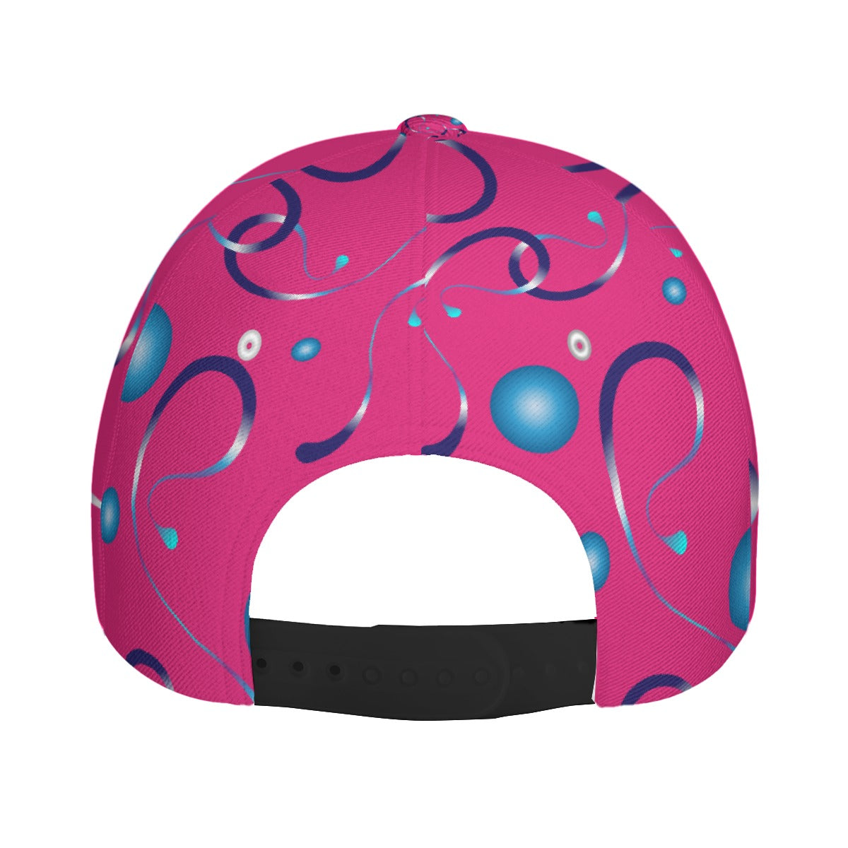 All-Over Unisex Print Peaked Cap With Box Kukloso Abstract Geo No 497