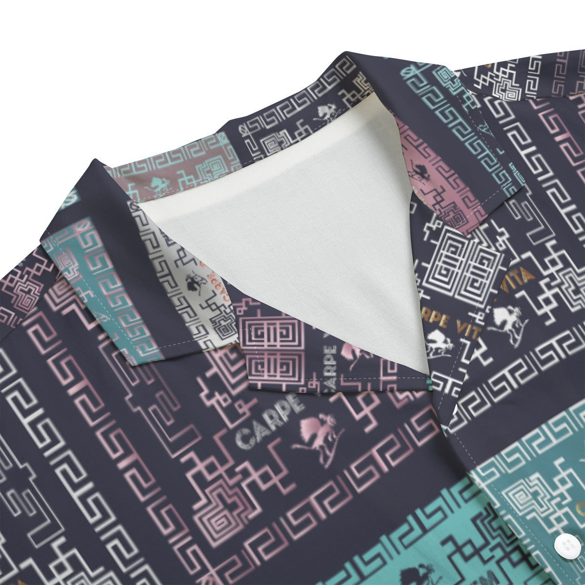 AOP Men's Hawaiian Rayon Shirt Kukloso Carpe Diem