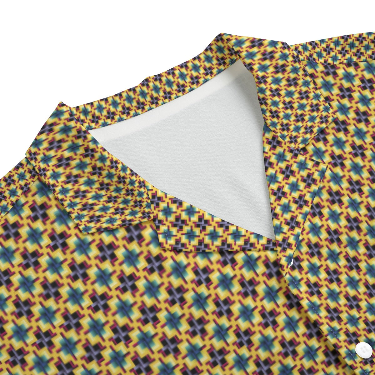 AOP Men's Hawaiian Rayon Shirt Kukloso Geo No 992