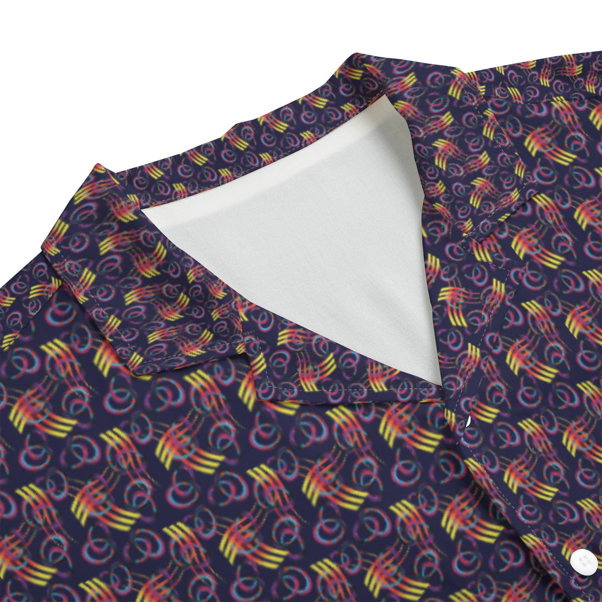 AOP Men's Hawaiian Rayon Shirt Kukloso Geo No 493