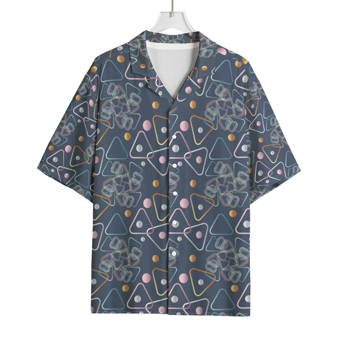 AOP Men's Hawaiian Rayon Shirt Kukloso Abstracticon No 30