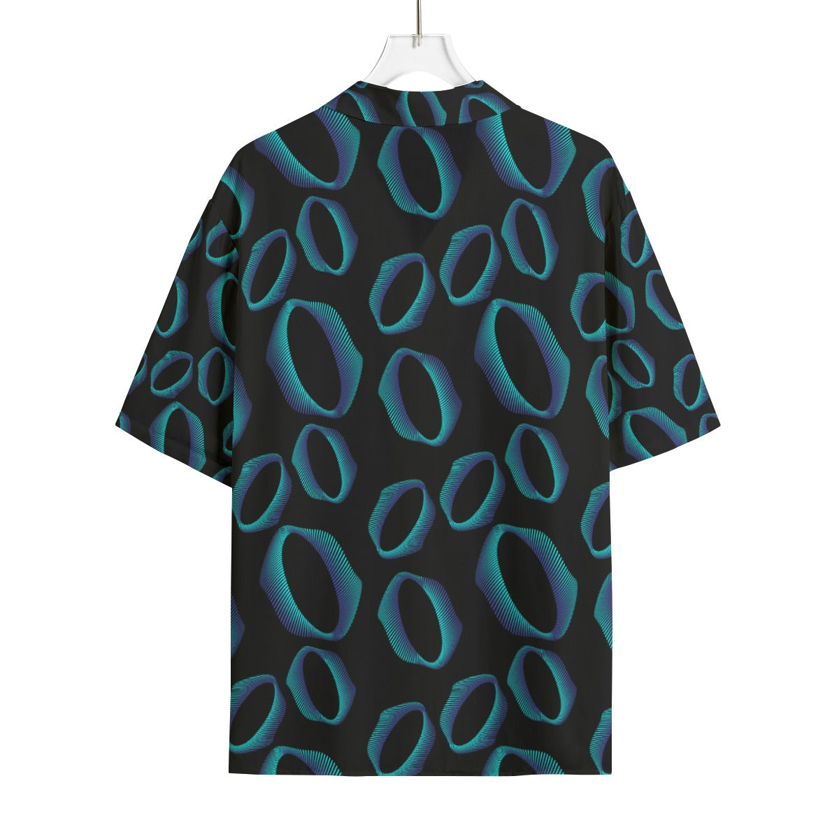 AOP Men's Hawaiian Rayon Shirt Kukloso Geo No 184