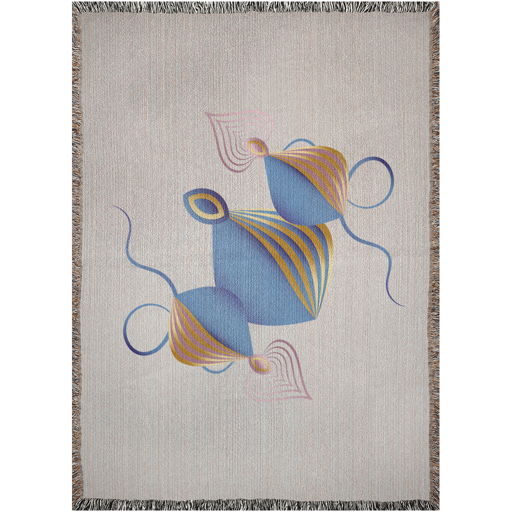 Woven Blankets Kukloso Mandala Kuklos No 4378- Free Shipping