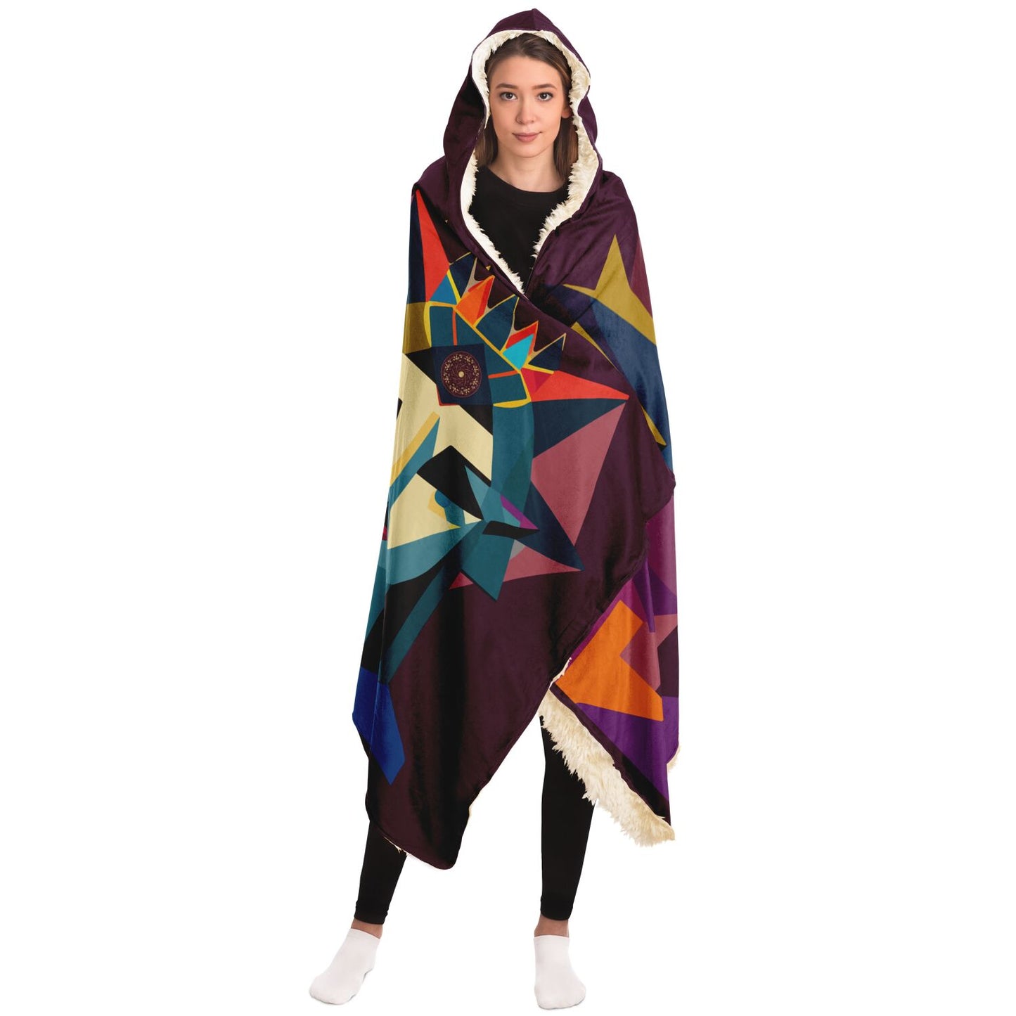 Hooded Blanket - AOP Kukloso The Couple No 1 - Free Shipping