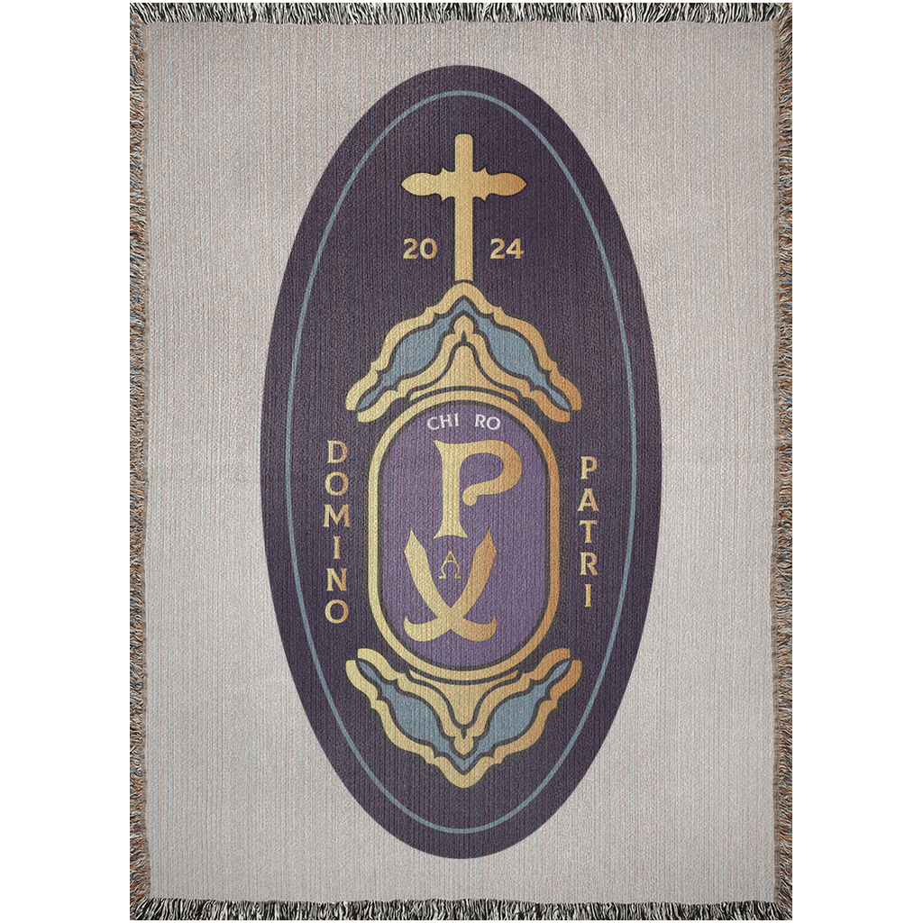 Woven Blankets Kukloso 'Domino Patri PX Christogram' - Free Shipping